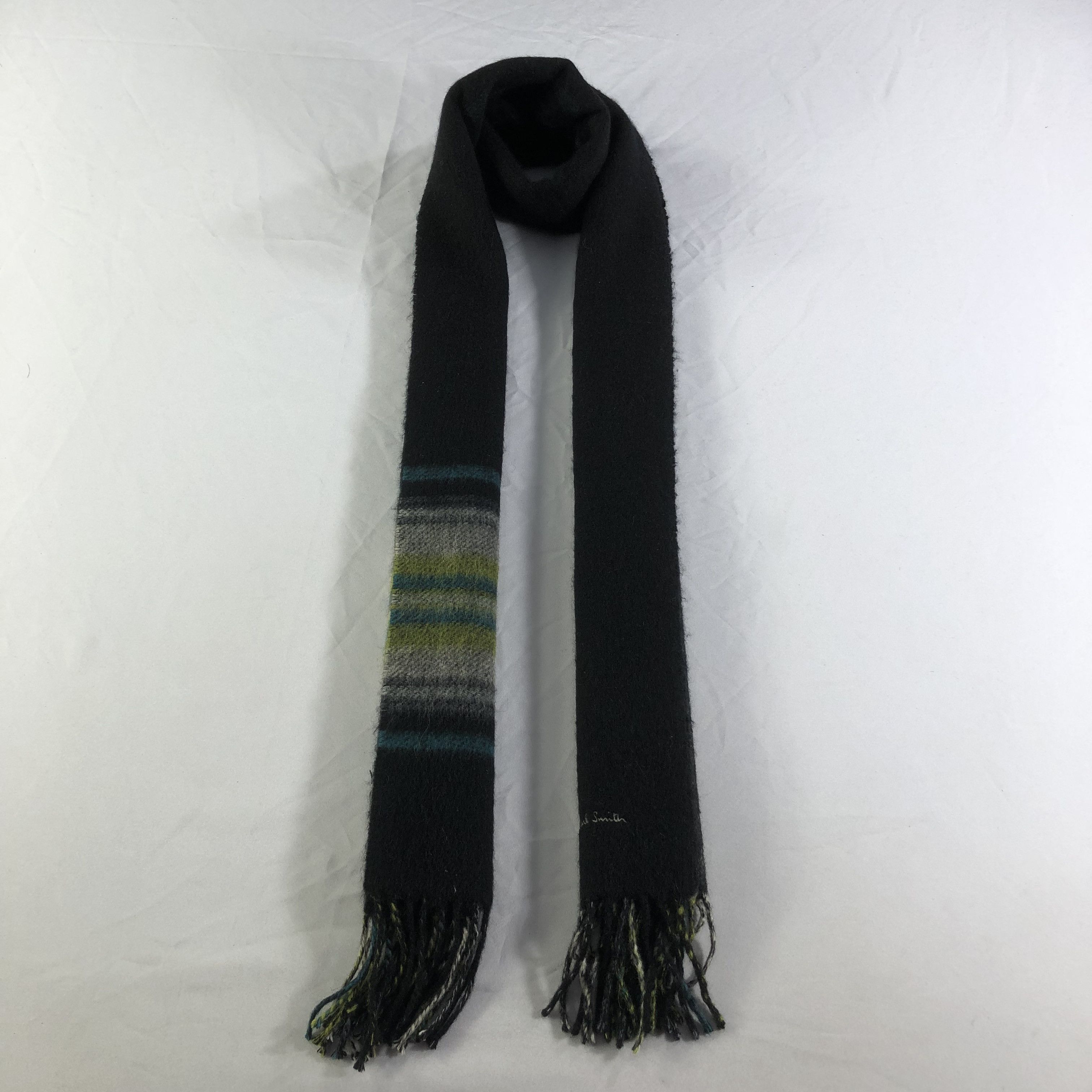 Paul Smith Paul Smith Wool Scarf Muffler V1682 Size ONE SIZE - 1 Thumbnail