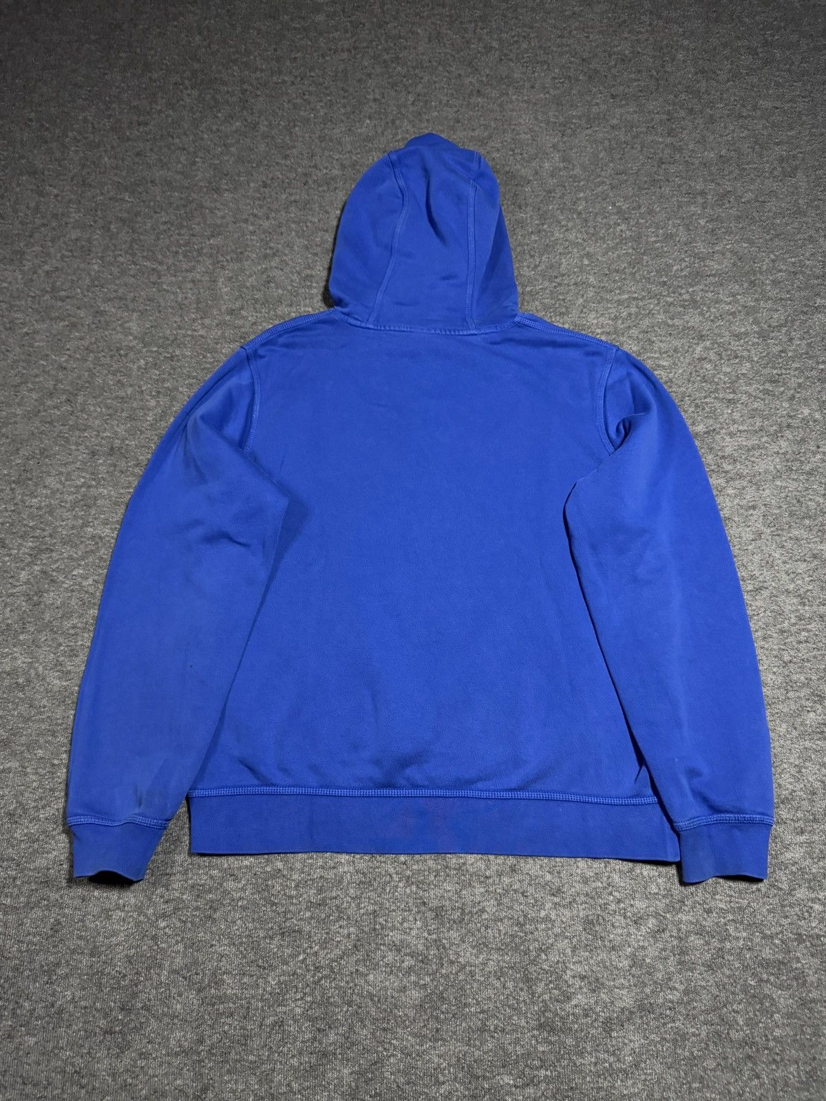 Nike Nike Hoodie Faded Big Swoosh Embroidered Large Blue Size L Size US L / EU 52-54 / 3 - 10 Thumbnail