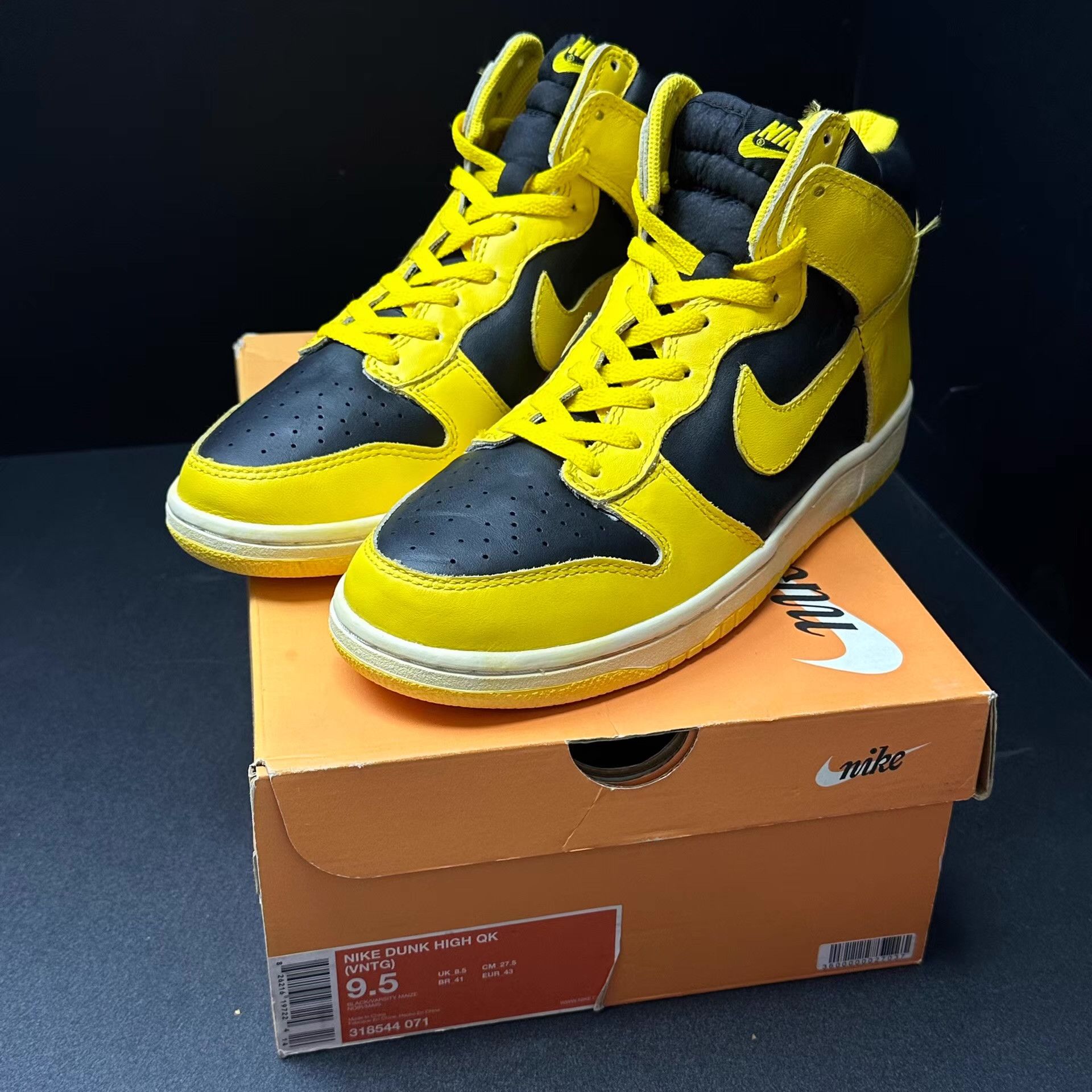 Nike Nike Dunk High Wu-Tang VNTG Ｑ20 Size US 9.5 / EU 42-43 - 2 Thumbnail