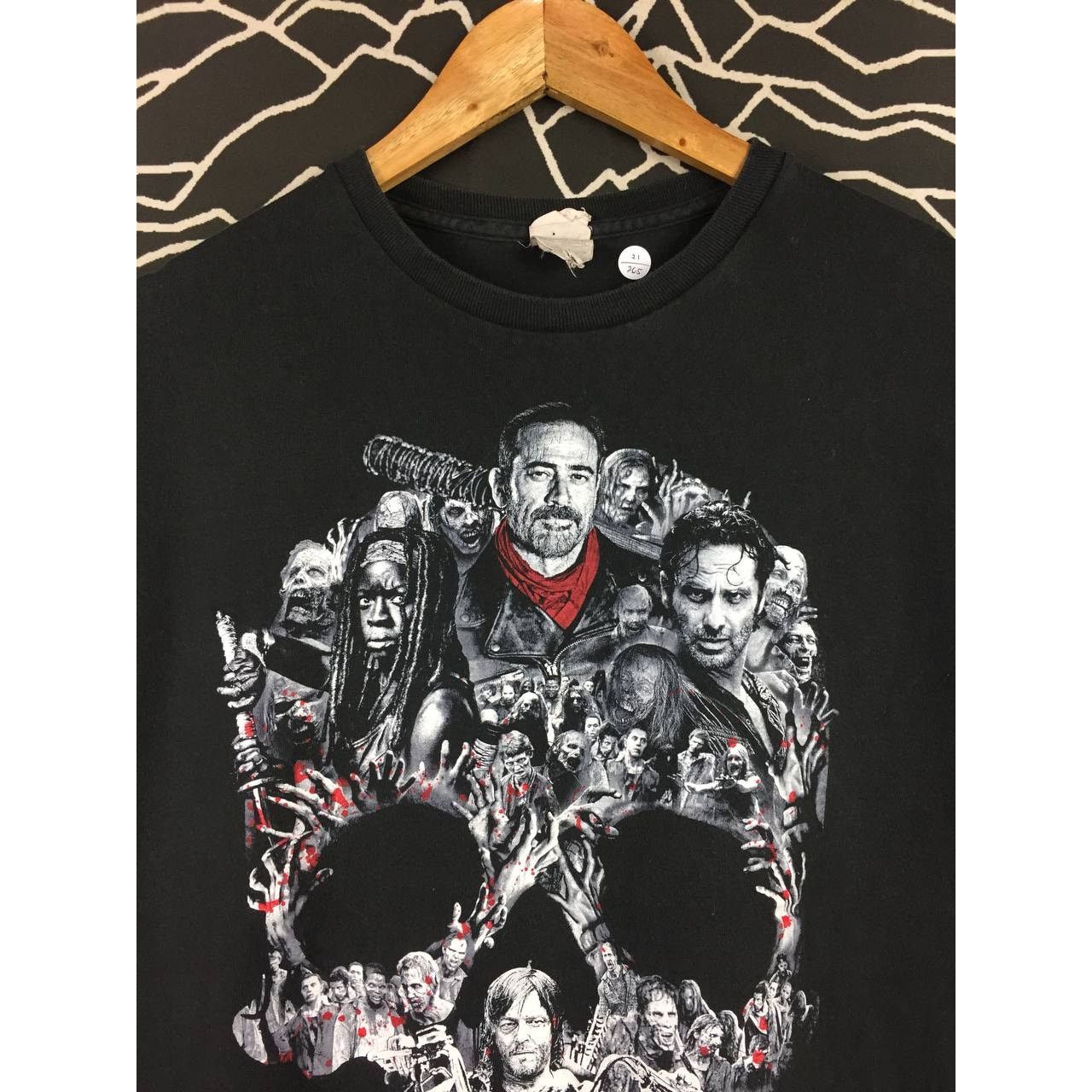Vintage Vtg Y2K The Walking Dead Horror TV Series Promo Tee Size US L / EU 52-54 / 3 - 3 Thumbnail