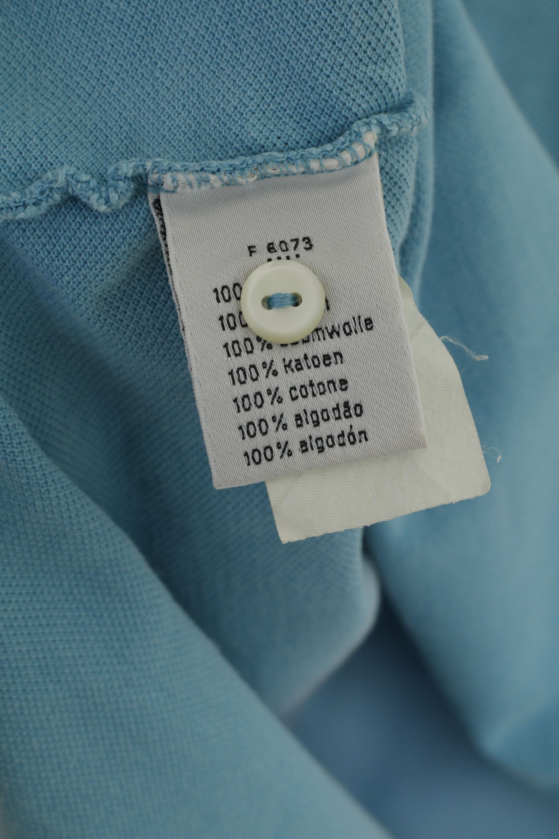 Lacoste Lacoste Men 4 L Polo Shirt Blue 100% Cotton Vintage 9009 Size US L / EU 52-54 / 3 - 5 Thumbnail