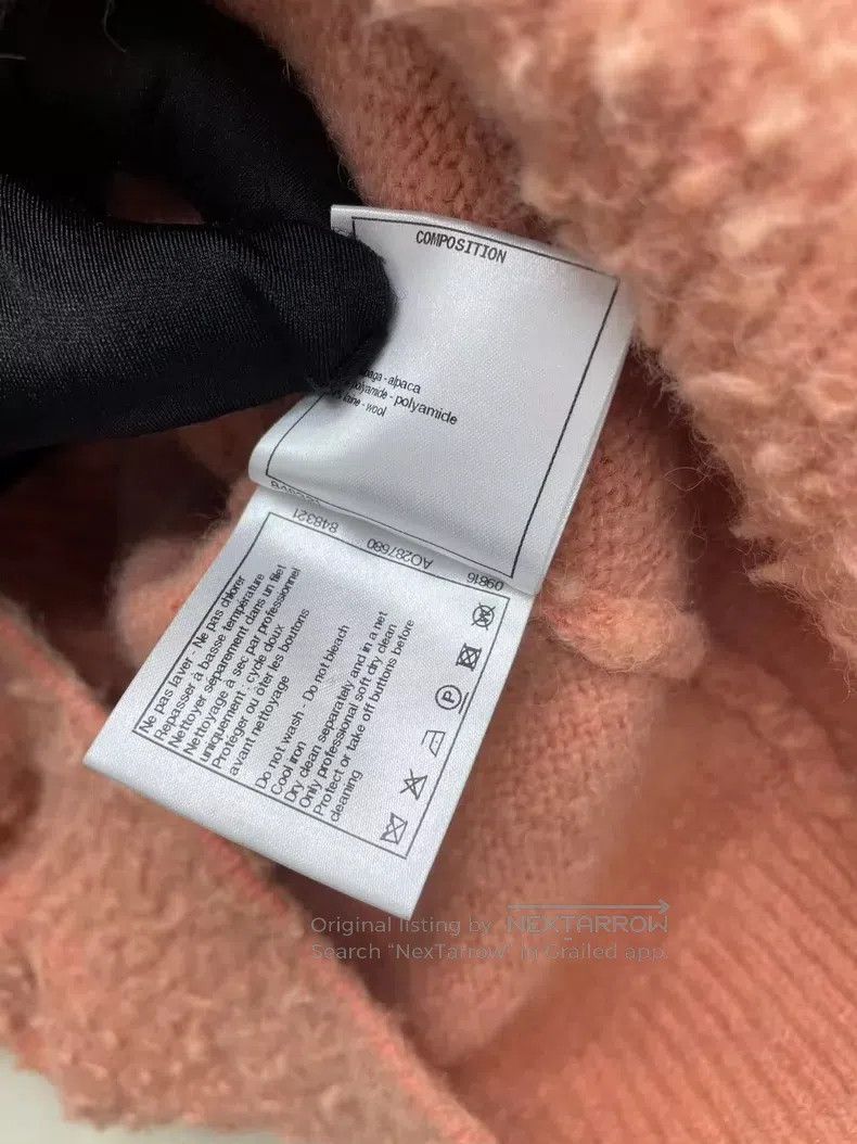 Chanel Chanel Orange-pink schoolbag button sweater Size XXS / US 00 / IT 34 - 7 Thumbnail