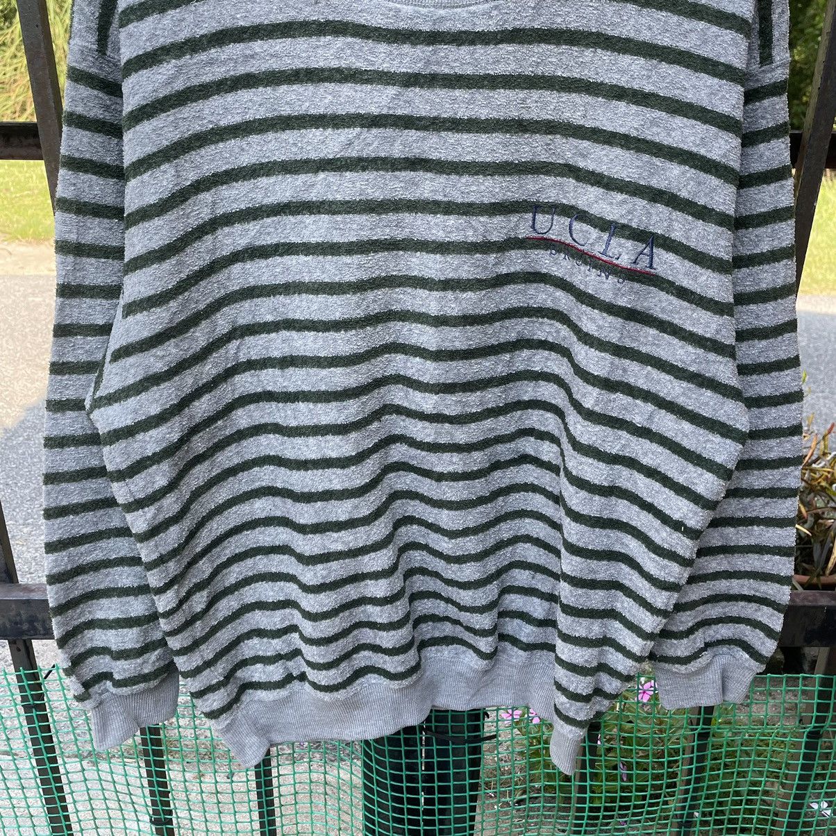 Vintage 🔥🔥Vintage UCLA Cotton Twill Striped Sweatshirts Size US M / EU 48-50 / 2 - 3 Thumbnail