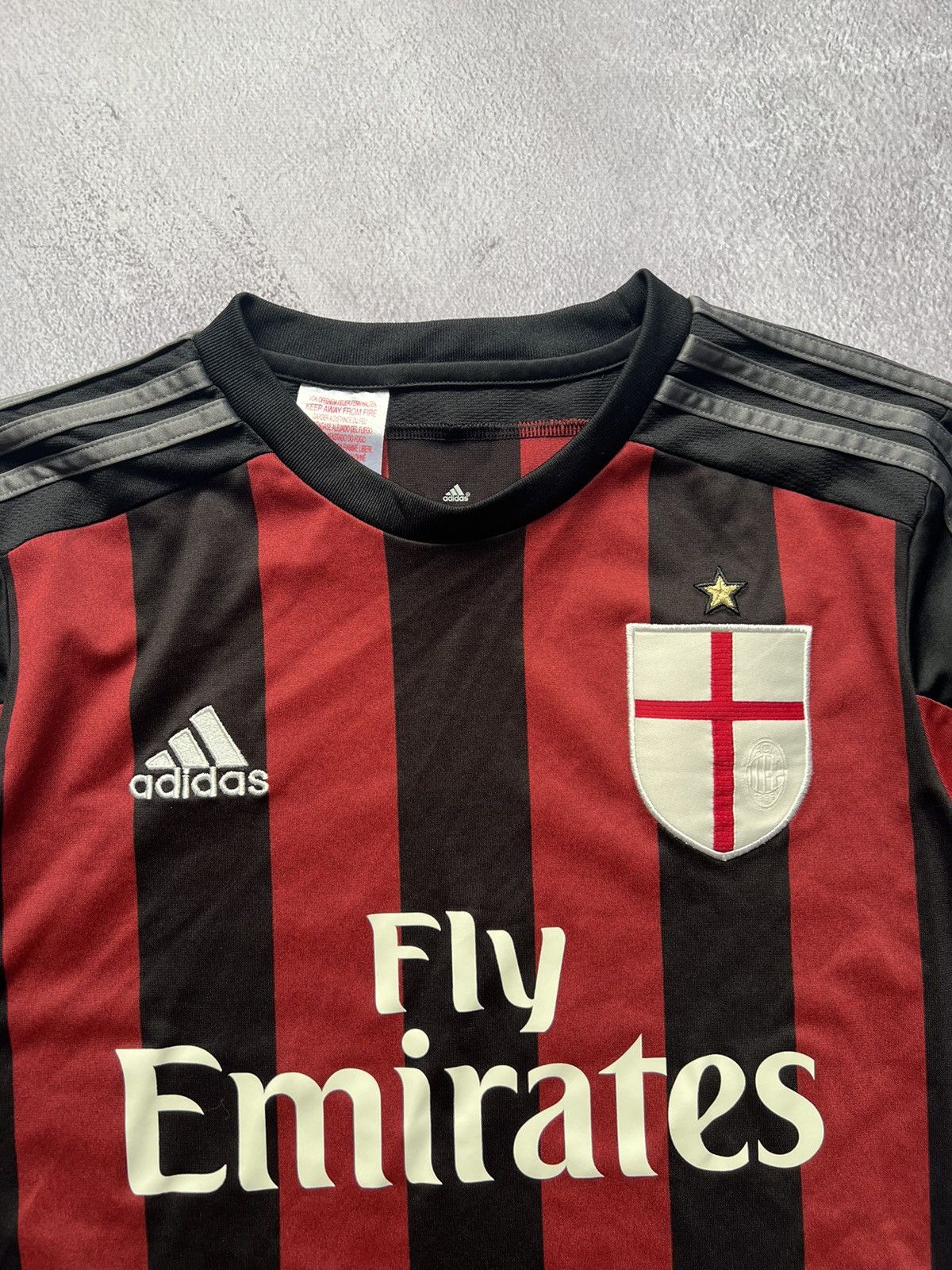 Adidas Adidas Fc AC Milan 2015 Football Jersey Size YXL Size US XS / EU 42 / 0 - 5 Thumbnail