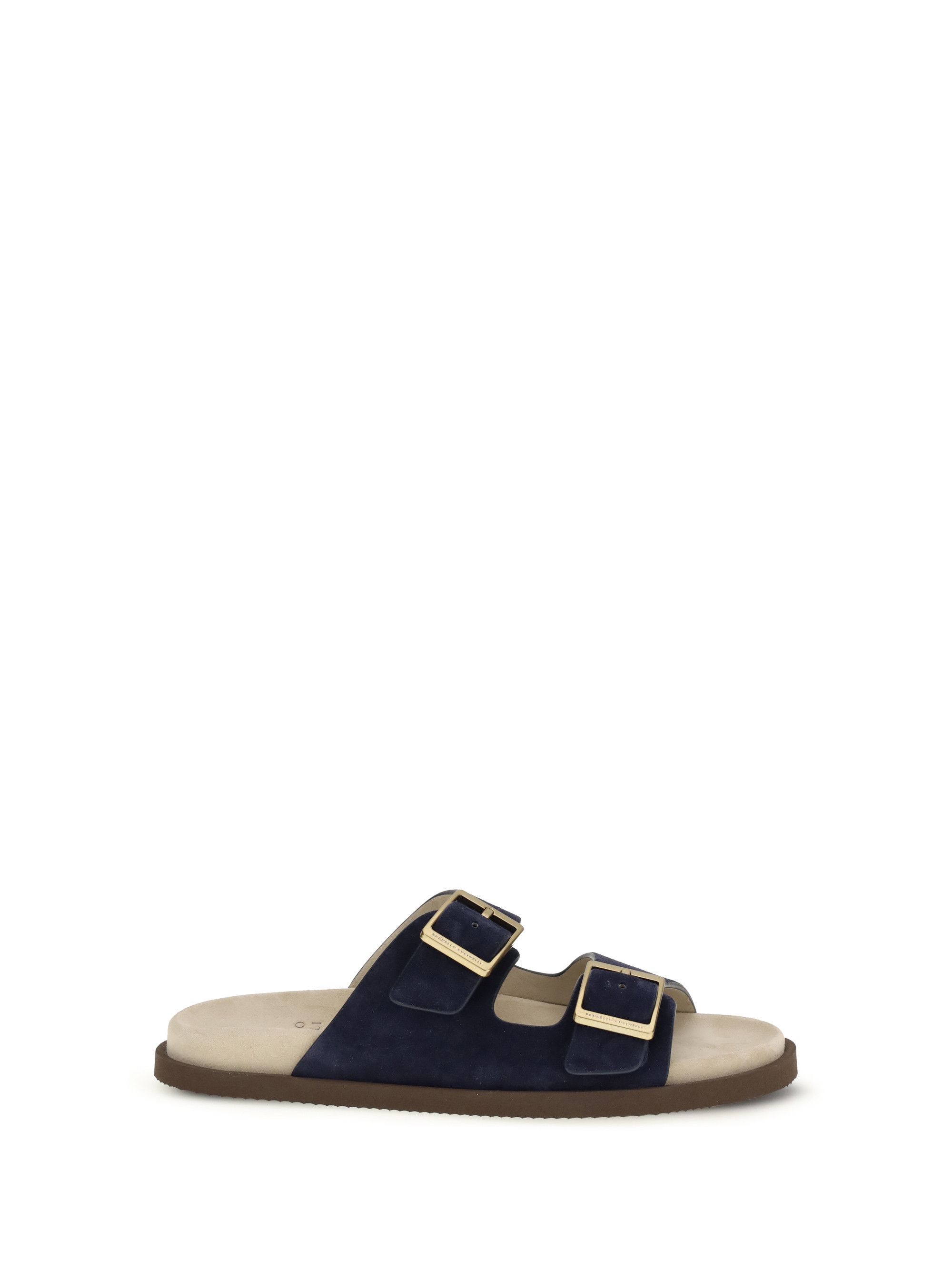 Brunello Cucinelli Suede Sandals Size US 11 / EU 44 - 1 Thumbnail