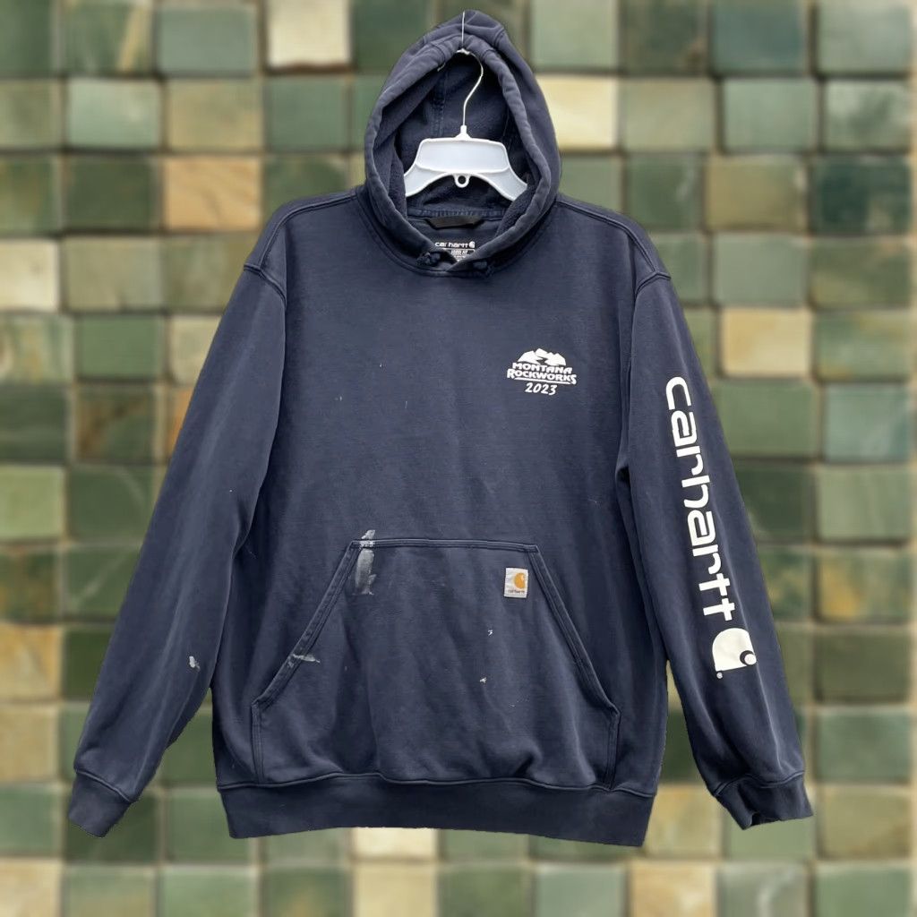 Carhartt Carhartt Hoodie Men's Large Loose Outdoor Workwear Y2K Streetwear Skate Utility Shirt Size US L / EU 52-54 / 3 - 1 Thumbnail