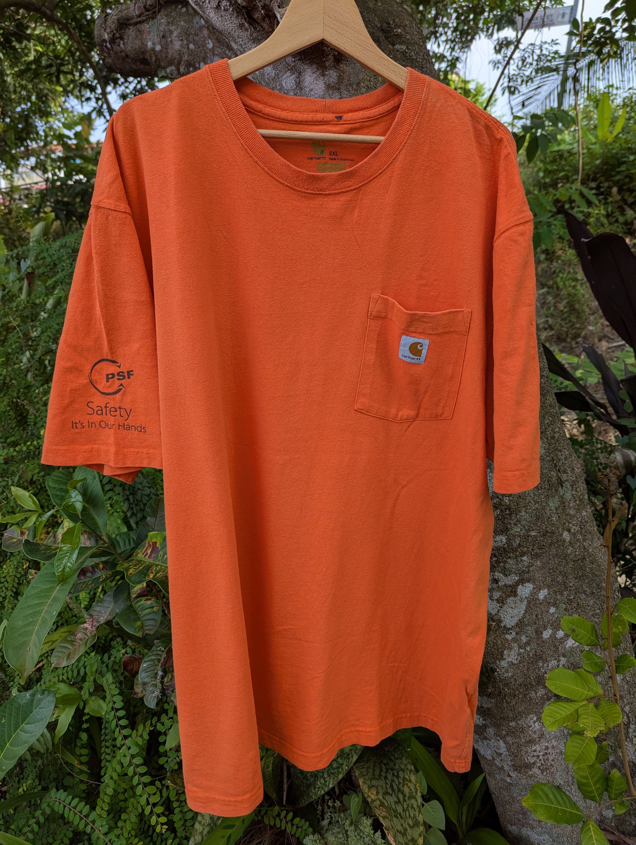 Carhartt Thrashed Carhartt Sunfaded Tshirt Size US XXL / EU 58 / 5 - 1 Thumbnail