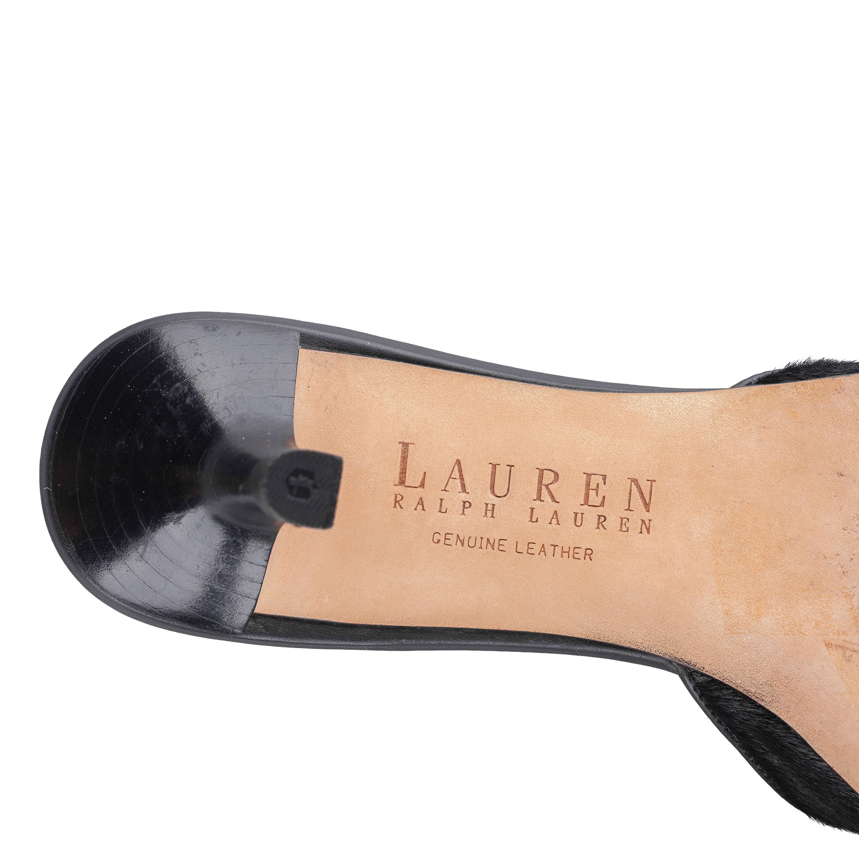 Ralph Lauren Ralph Lauren Vintage Black Pony Kitten Heels Size US 7 / IT 37 - 7 Thumbnail