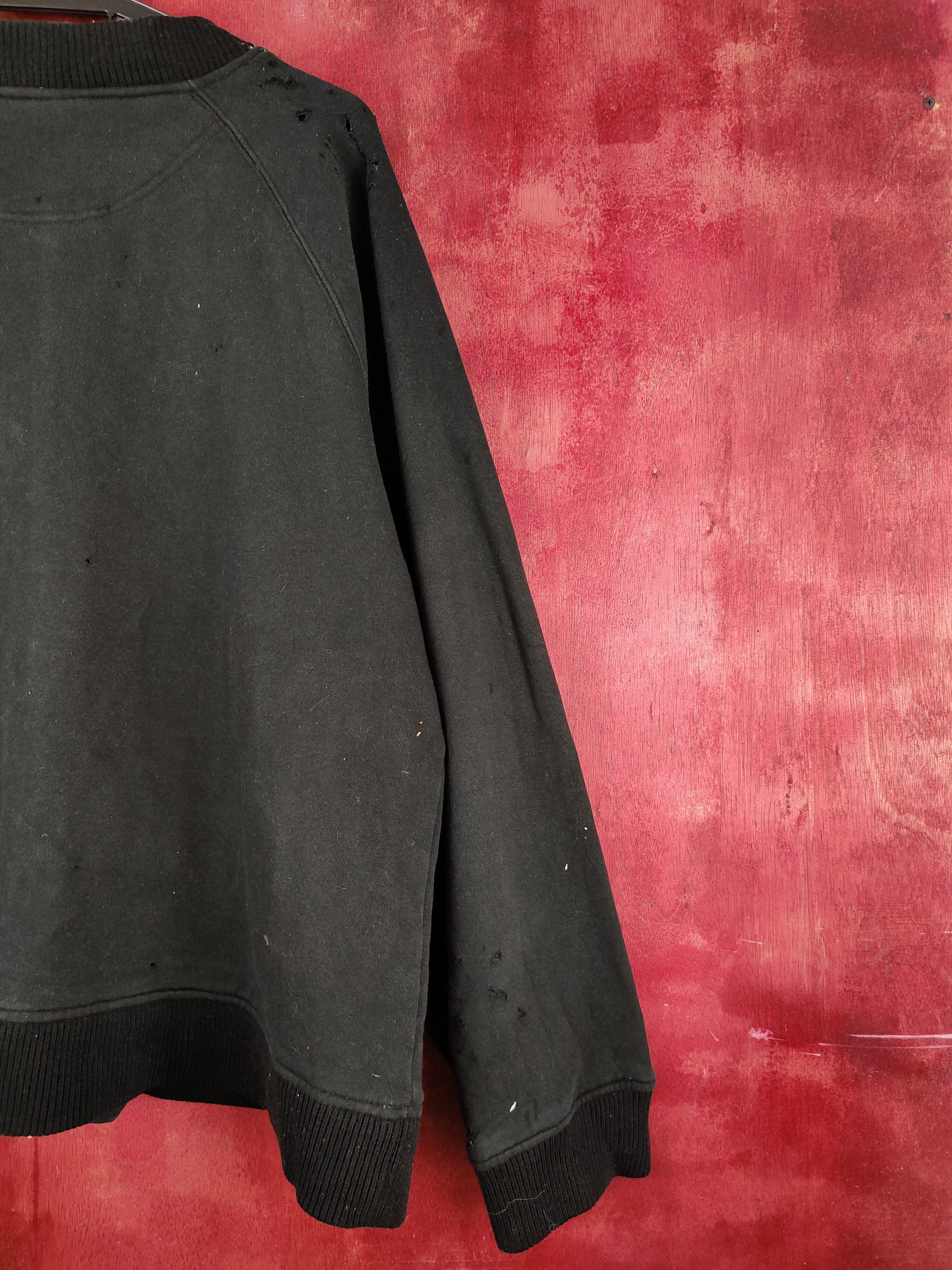 Columbia × Vintage Columbia GRT Black distressed ripped vintage Sweaters #S2136 Size US L / EU 52-54 / 3 - 16 Thumbnail