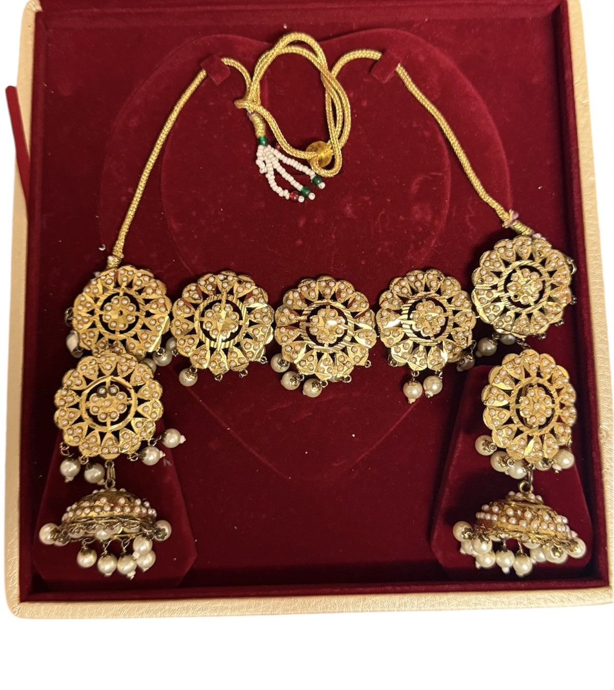 Other Regal Kundan Gold-Plated Choker Set Size ONE SIZE - 4 Thumbnail
