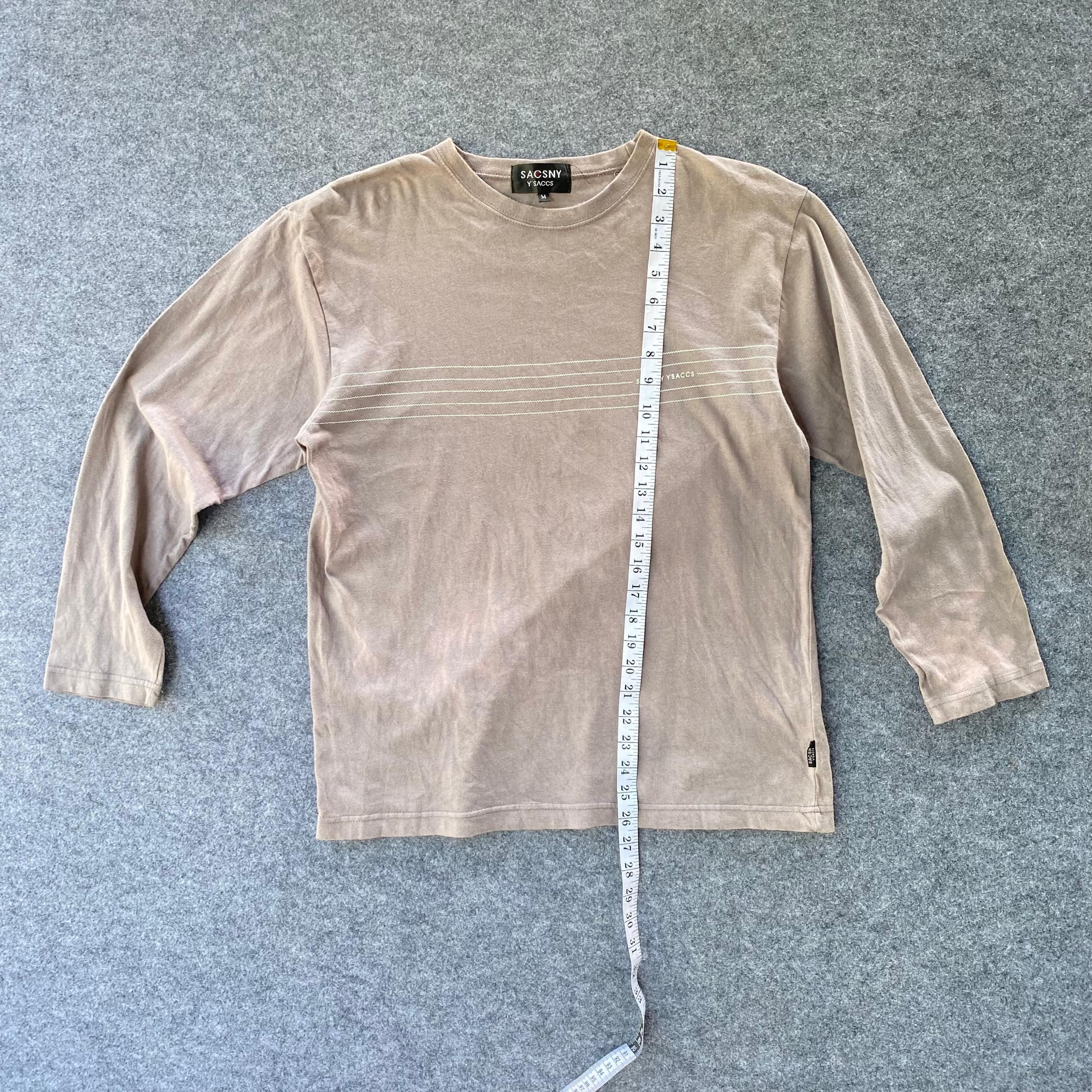 Yohji Yamamoto Vintage Yohji Yamamoto Sacsny Ysaccs Tshirt Size US M / EU 48-50 / 2 - 5 Thumbnail