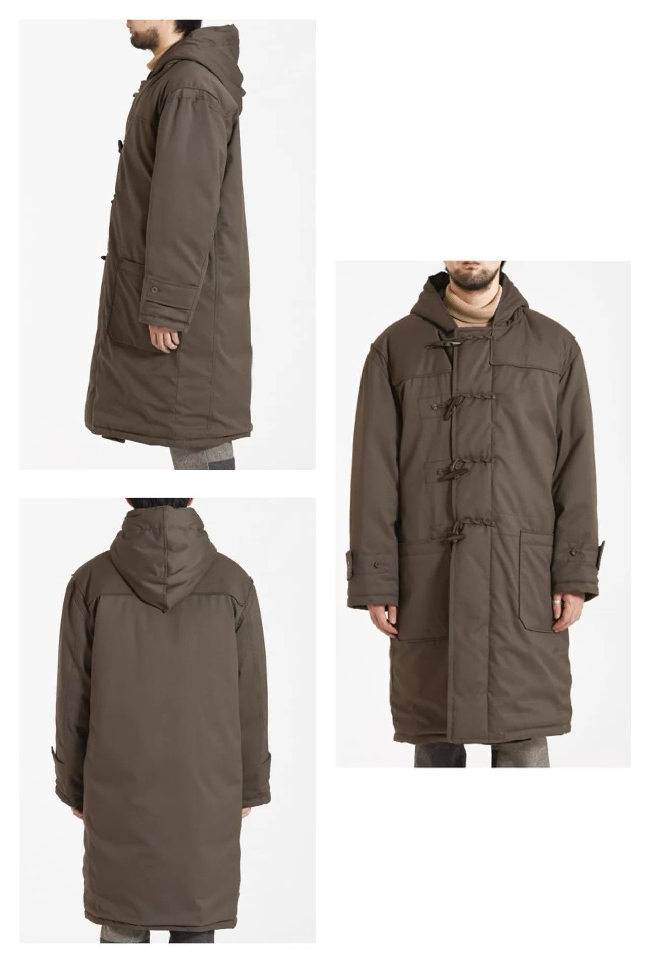 Nanamica nanamica SUBF977 KHAKI M Long Wool Down Coat Size US M / EU 48-50 / 2 - 1 Thumbnail