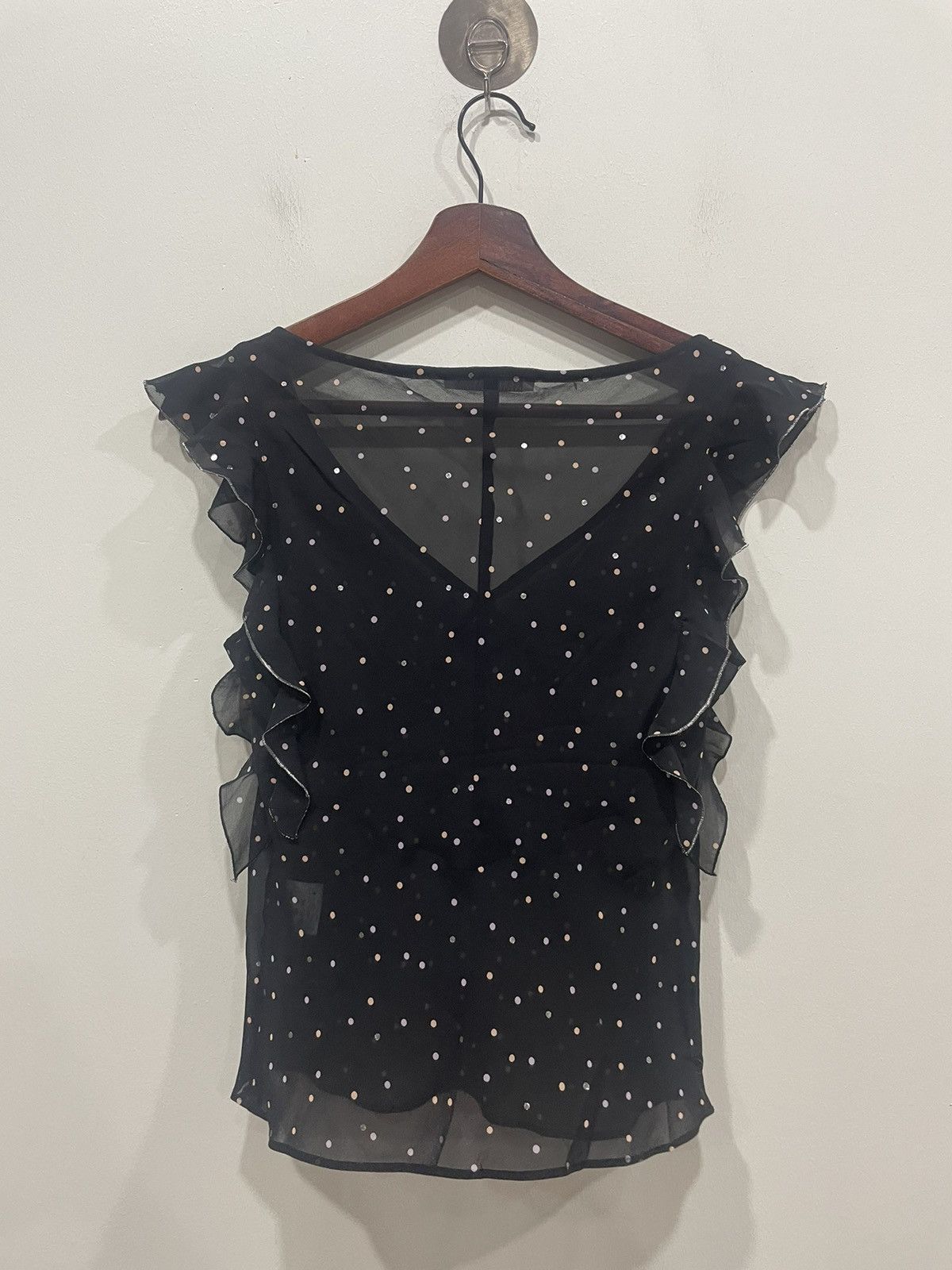 Rebecca Taylor Rebecca Taylor Ruffle Blouse Size XS / US 0-2 / IT 36-38 - 2 Thumbnail