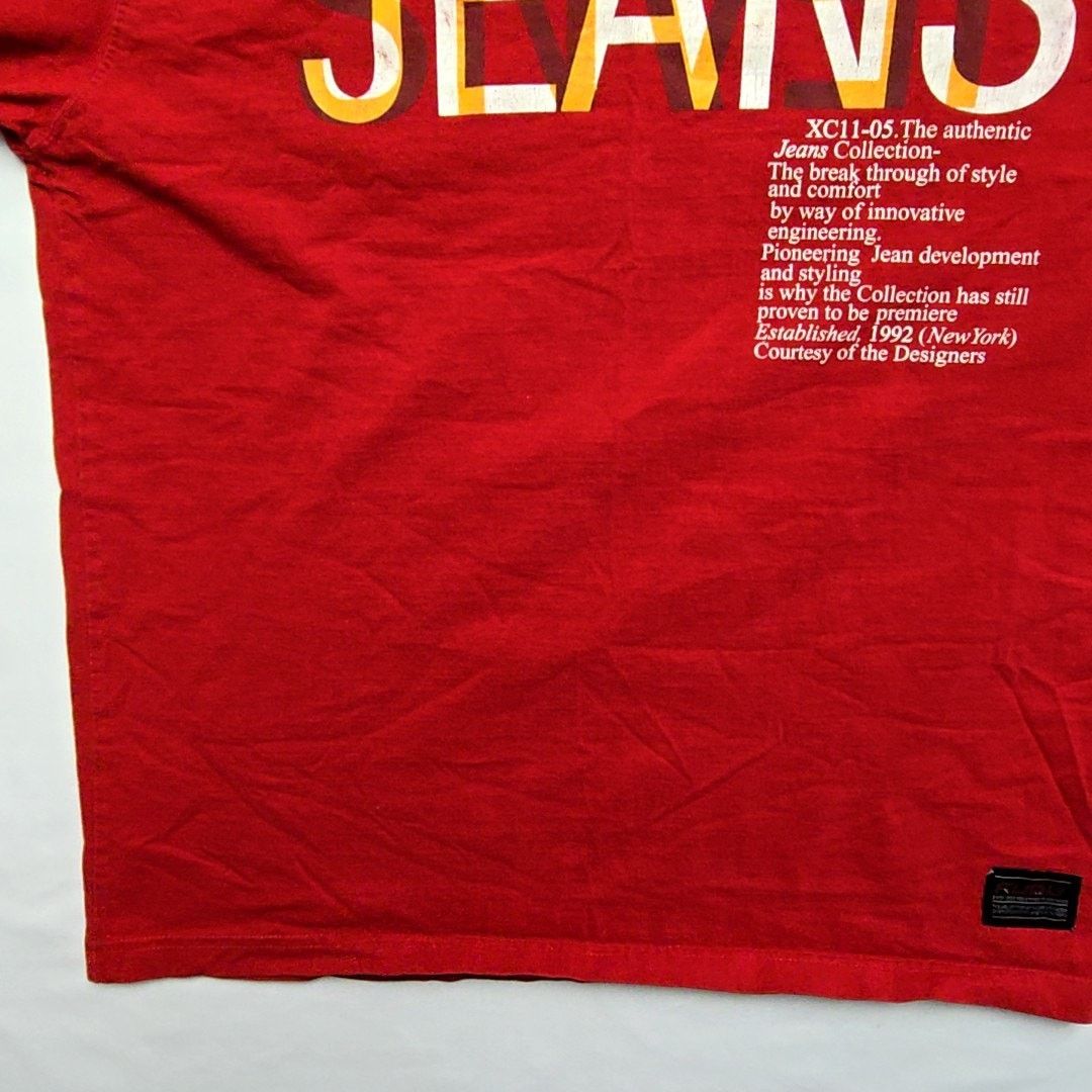 Fubu Vintage Fubu Jeans Graphic Tee Red Hip Hop Large Shirt Y2K Size US L / EU 52-54 / 3 - 5 Thumbnail