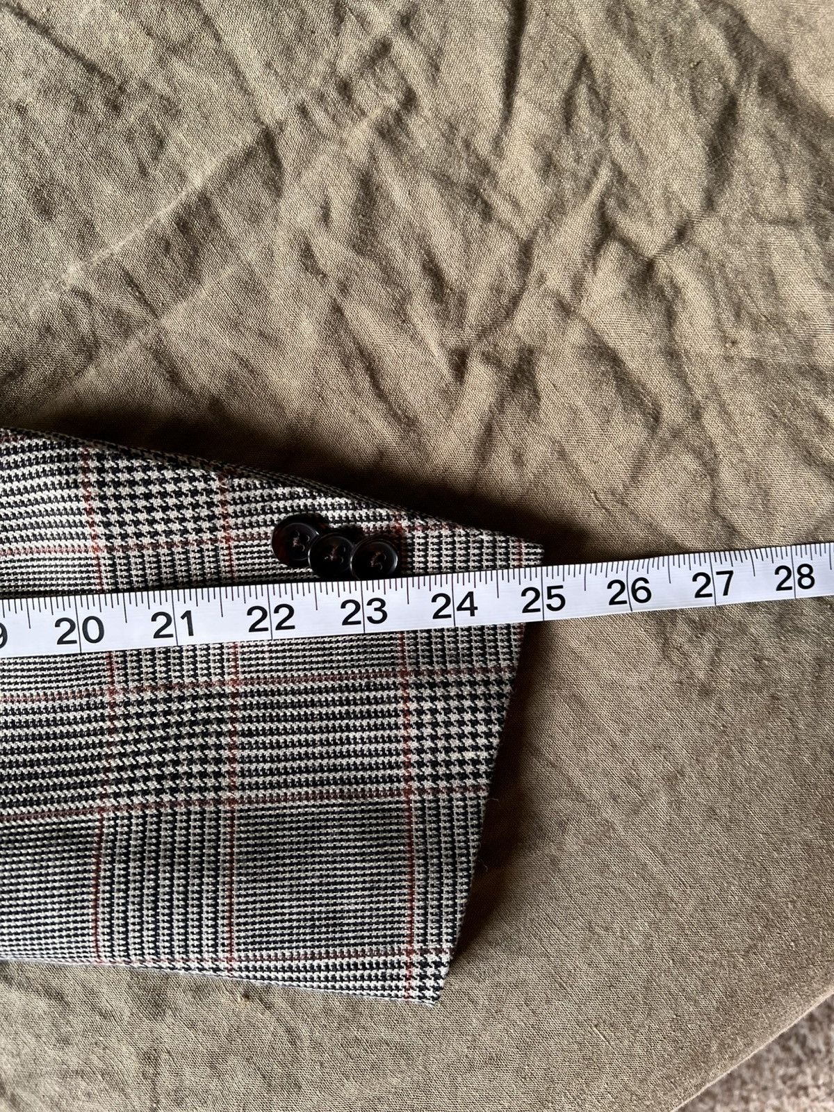 Spier & Mackay Spier & Mackey Classic Fit Check Pattern Blazer Size 38L - 3 Thumbnail