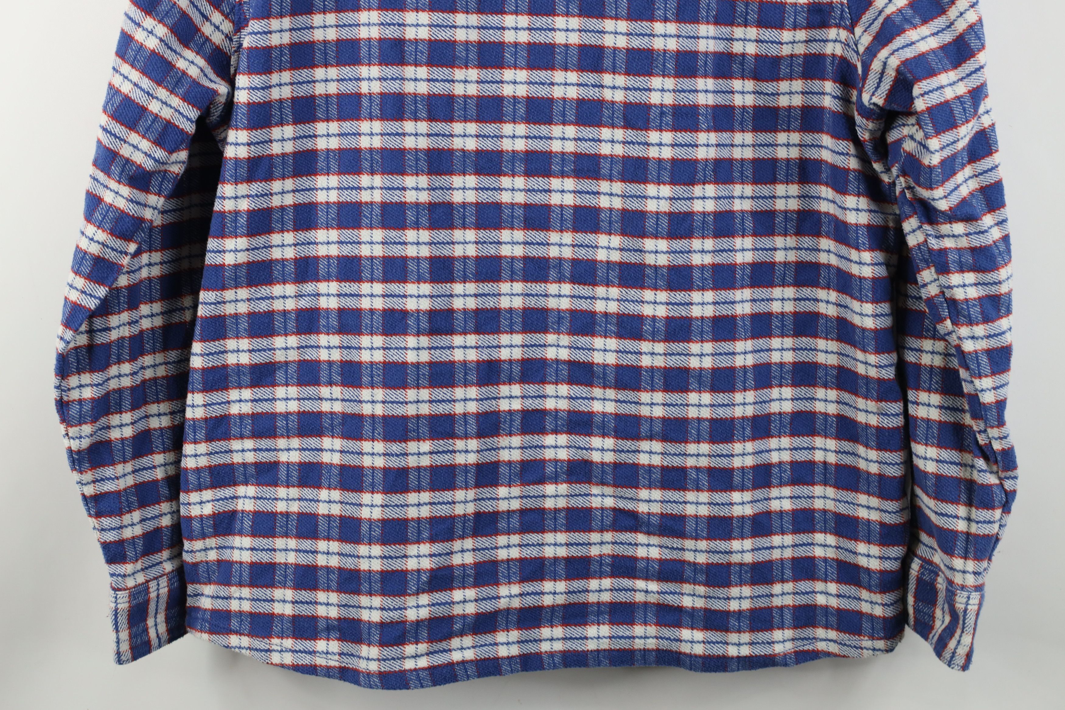 Lee Vintage 90s Y2K Lee Workwear Flannel Shirt Jacket Plaid Size US L / EU 52-54 / 3 - 15 Thumbnail