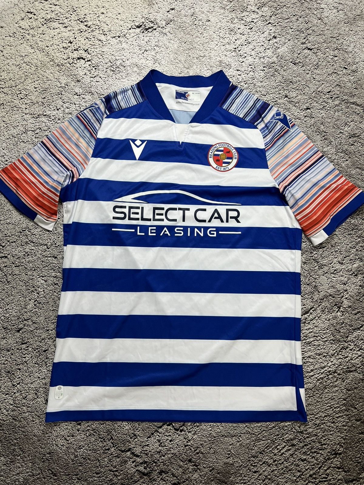 Macron 2022-2023 FC Reading macron jersey Size US XL / EU 56 / 4 - 1 Thumbnail