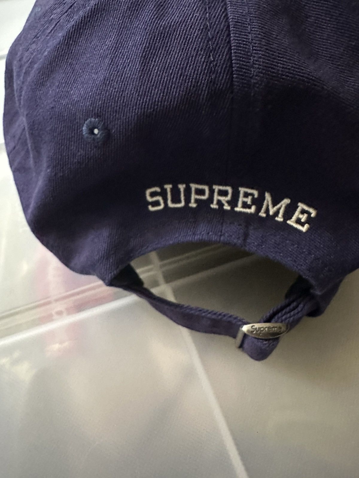 Liberty × Supreme Supreme Liberty 6-Panel - Navy/Purple Size ONE SIZE - 2 Thumbnail