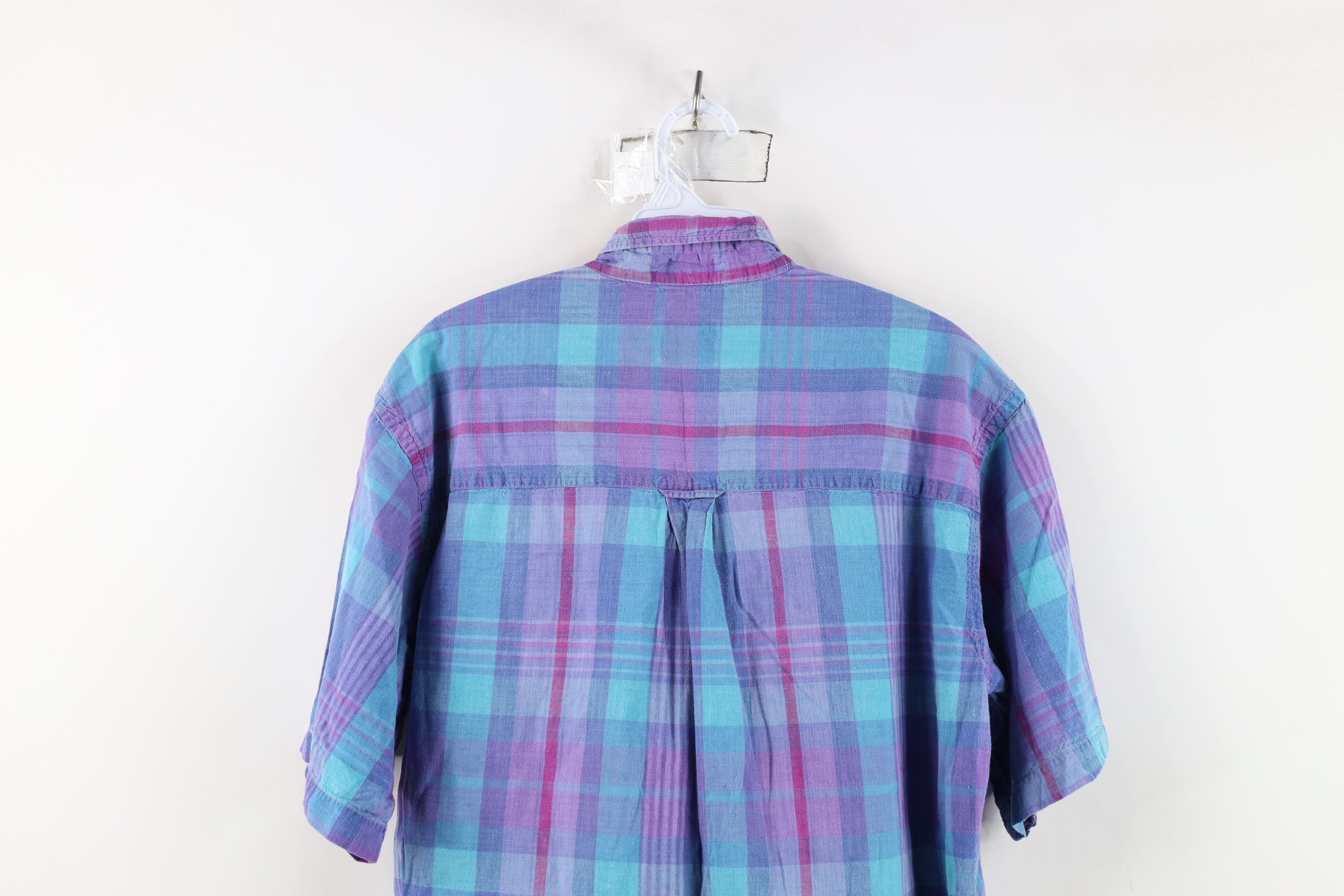 Ralph Lauren Vintage 90s Chaps Ralph Lauren Plaid Button Down Shirt Size US L / EU 52-54 / 3 - 12 Thumbnail