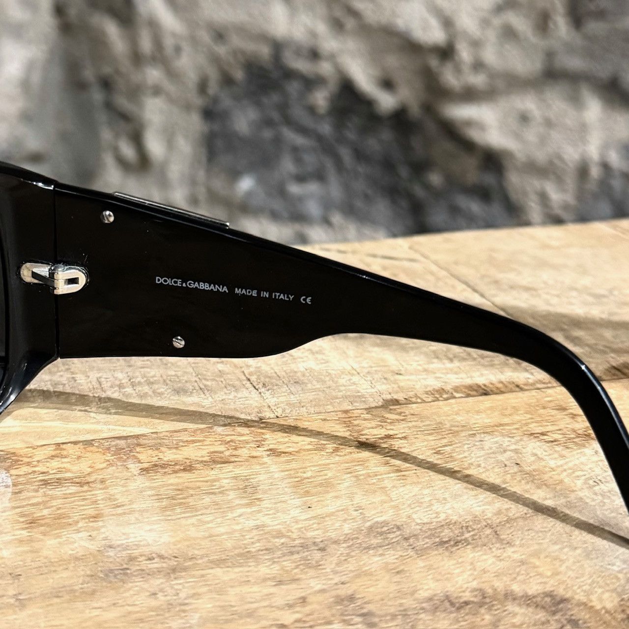 Dolce & Gabbana Dolce & Gabbana DG4018 2000s Black Square Sunglasses Size ONE SIZE - 8 Thumbnail