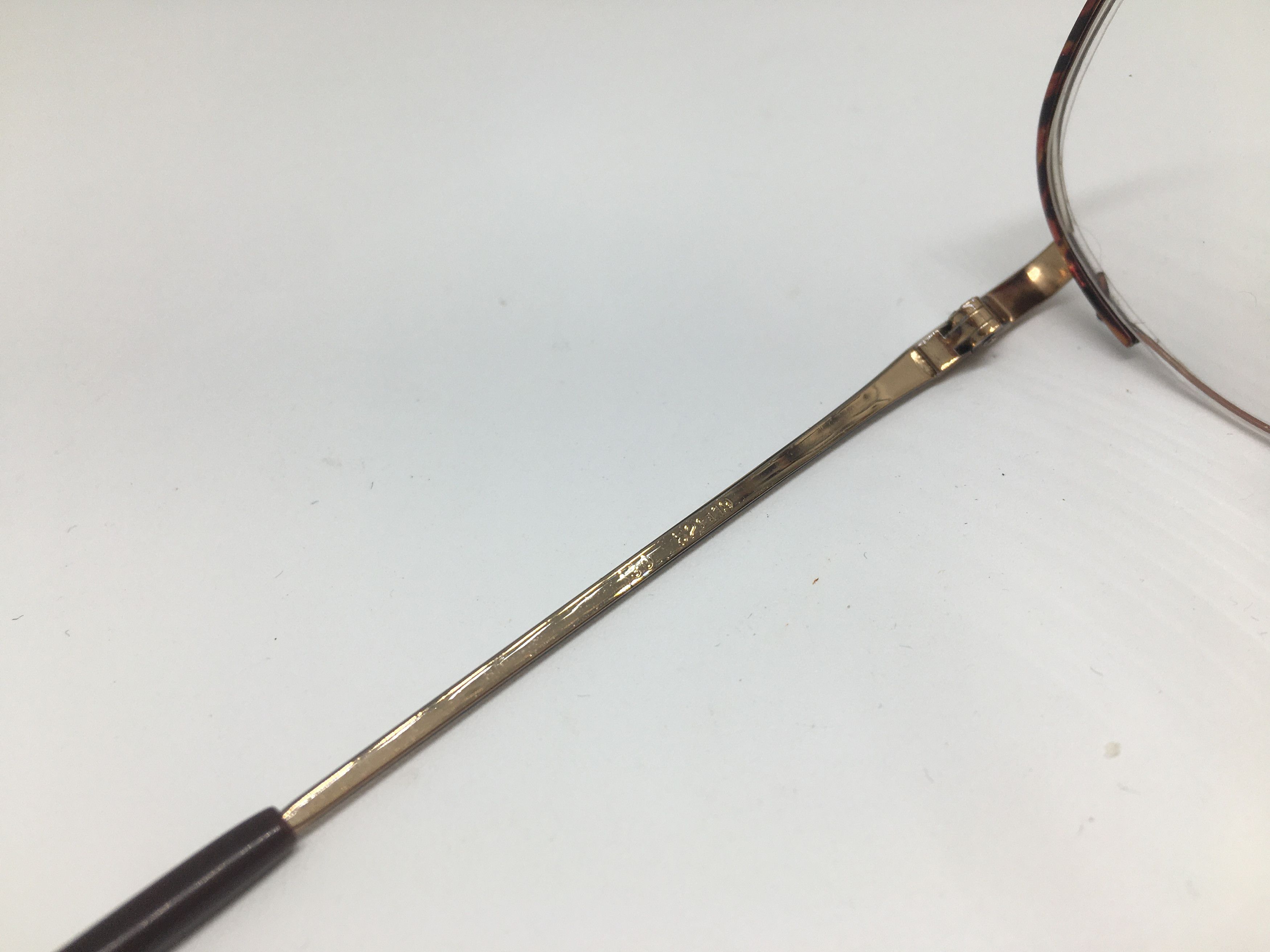 Vintage Vintage Charmant 722 Half Rim RX Eyeglasses Frame Size ONE SIZE - 6 Thumbnail