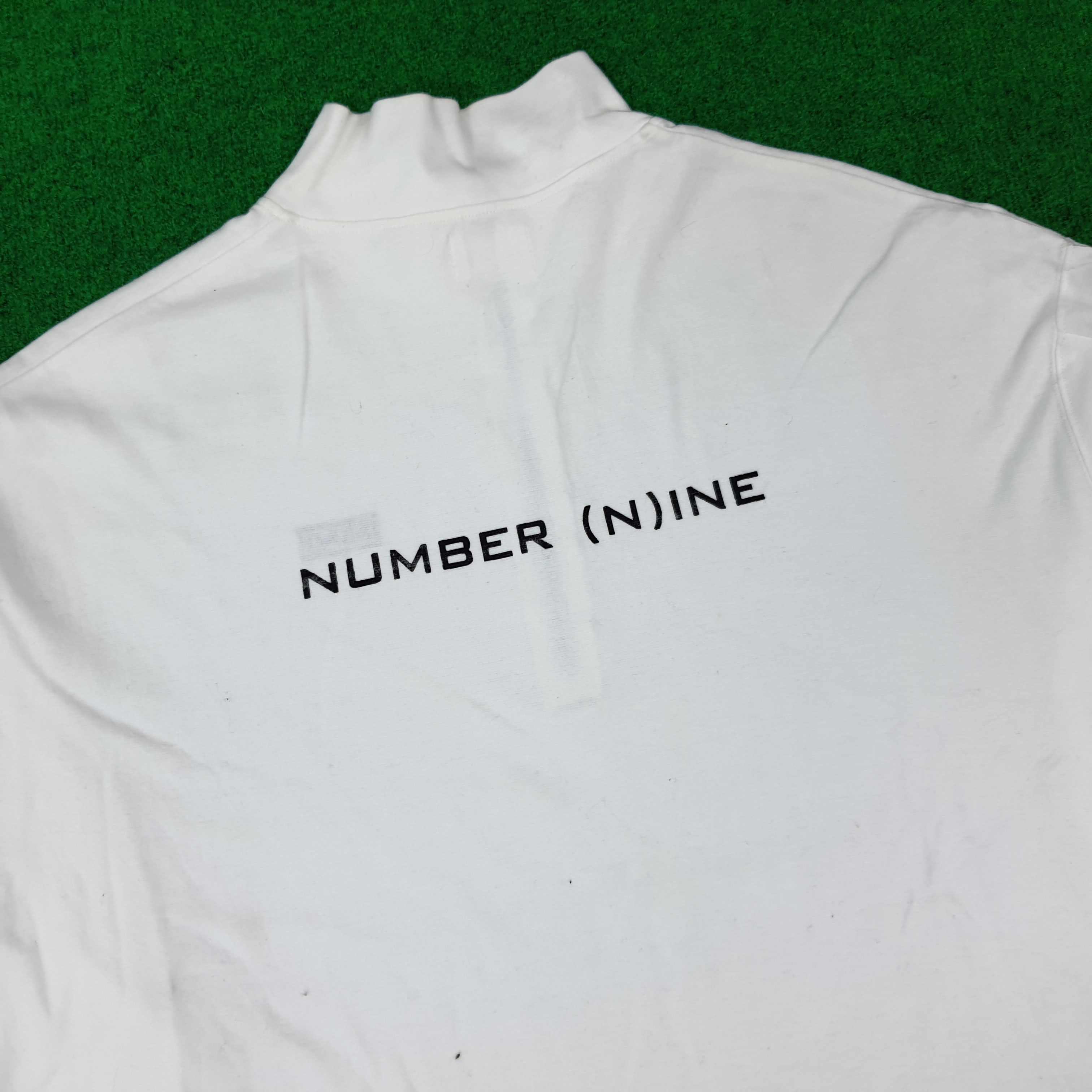 Number (N)ine Vintage Number Nine Half Zip Mock Neck C276N54 Size US XL / EU 56 / 4 - 2 Thumbnail