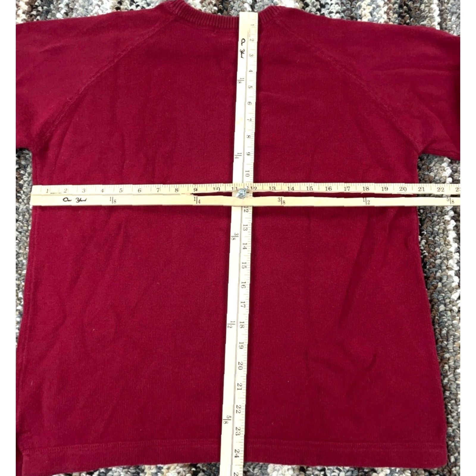 Eddie Bauer Eddie Bauer Sweater Women Medium Red Heavy Knit Pullover Crewneck Y2K Size M / US 6-8 / IT 42-44 - 5 Thumbnail