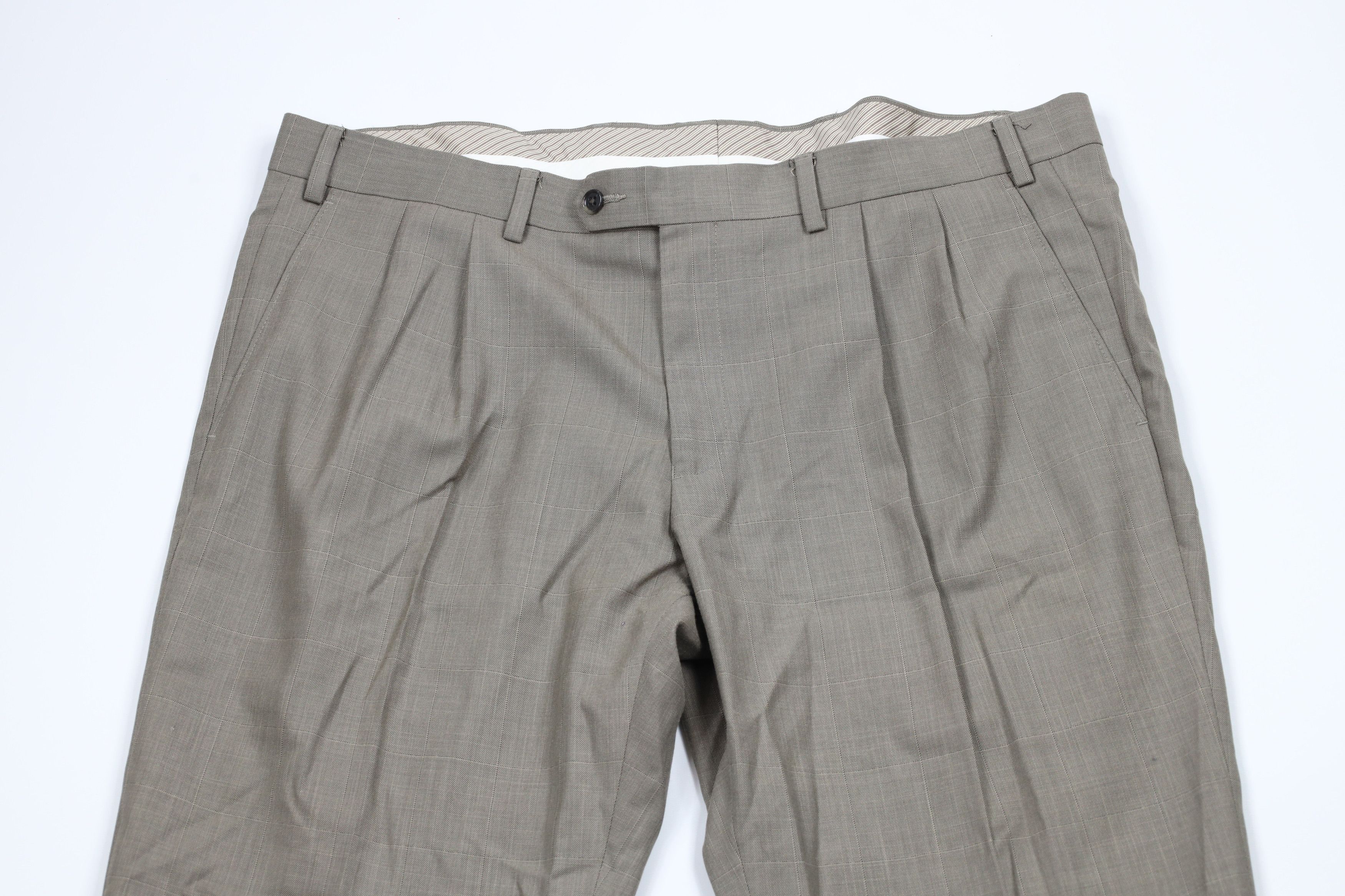 Ralph Lauren × Vintage Vintage Ralph Lauren Wide Leg Chino Pants Trousers Plaid Size US 38 / EU 54 - 2 Thumbnail