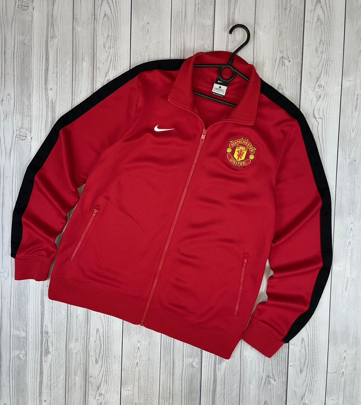 Nike Vintage manchester united soccer jacket size L Size US L / EU 52-54 / 3 - 1 Thumbnail