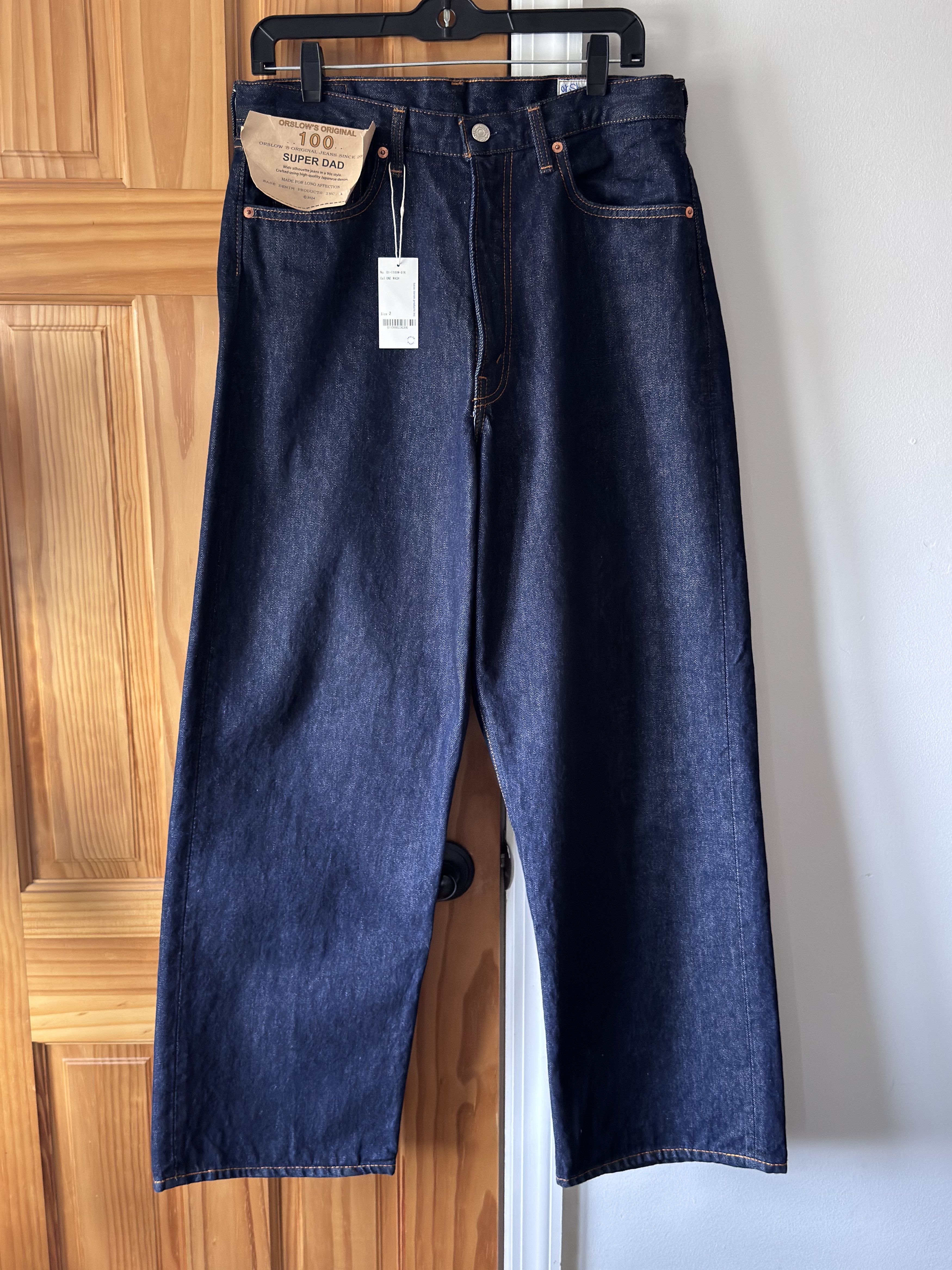 Orslow Super Dad Denim Size US 31 - 1 Thumbnail