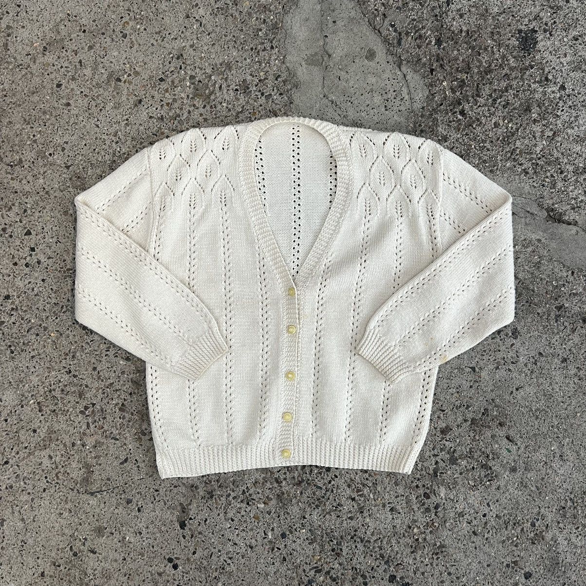 Other Vintage Folk Knitted Cardigan Size S/M Size M / US 6-8 / IT 42-44 - 1 Thumbnail