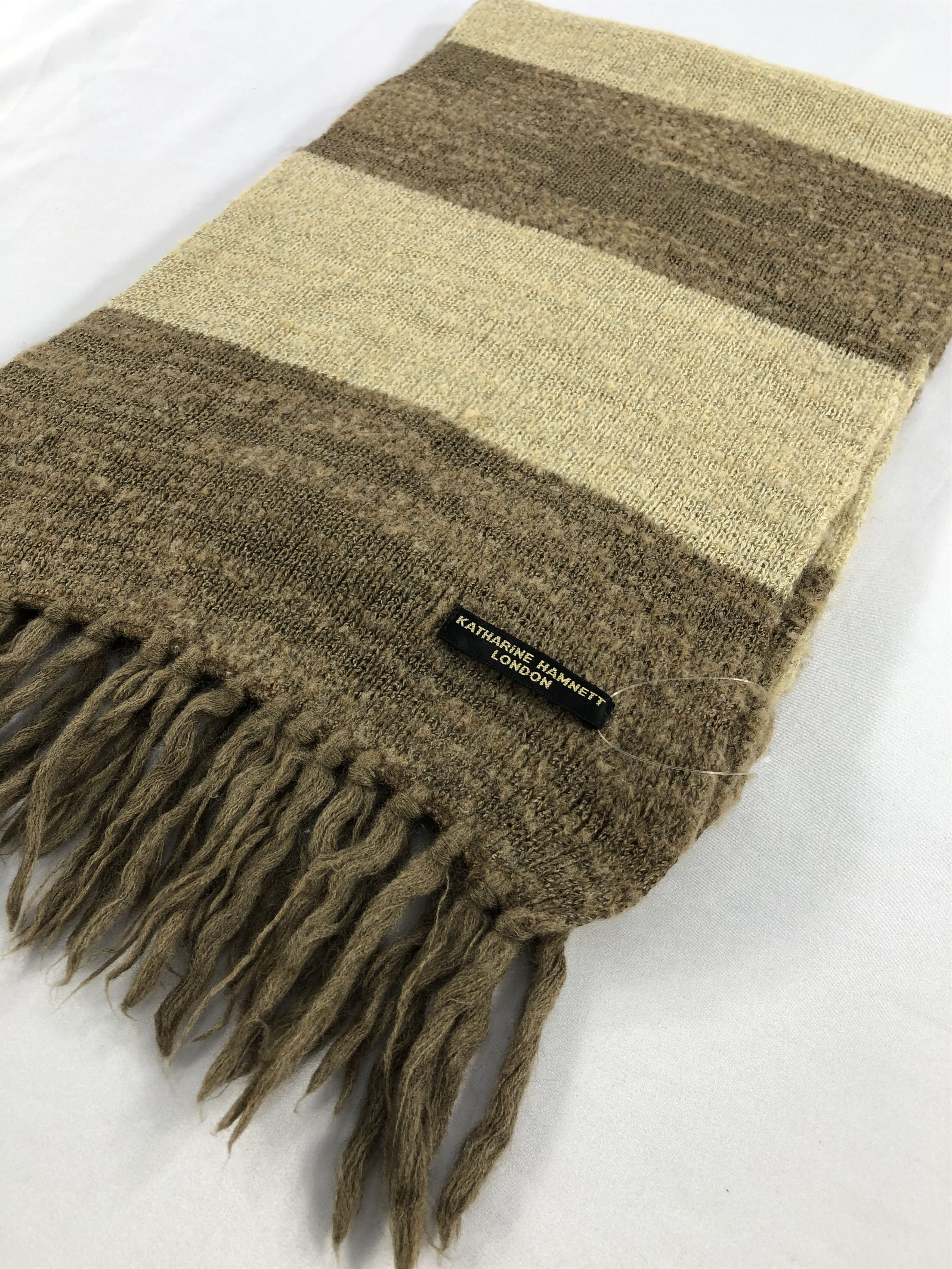 Katharine Hamnett London Vintage Katharine Hamnett Scarf/Muffler/Neckwear MF1824 Size ONE SIZE - 3 Thumbnail