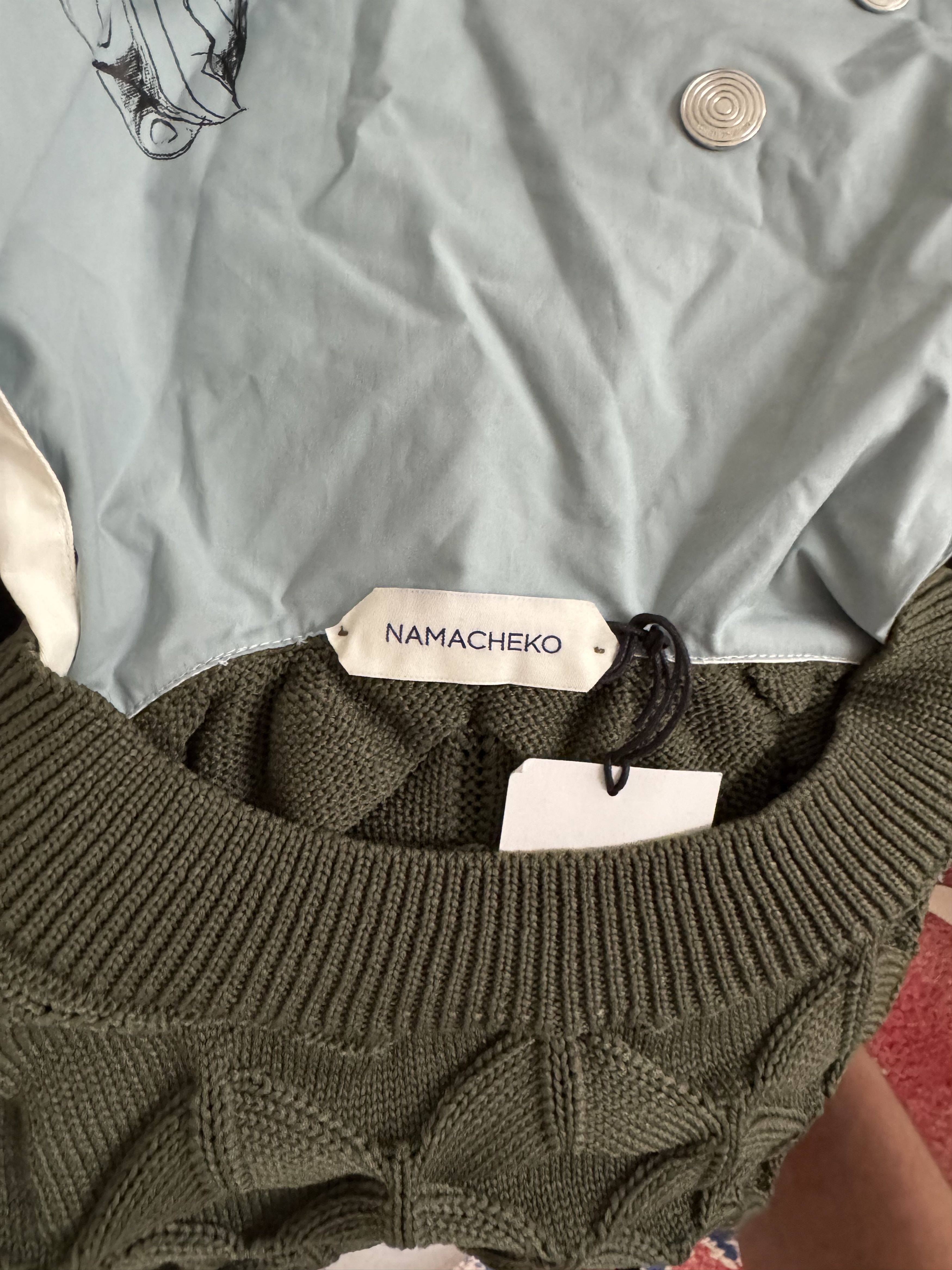 Namacheko Cape Knit Sweater Size US L / EU 52-54 / 3 - 3 Thumbnail