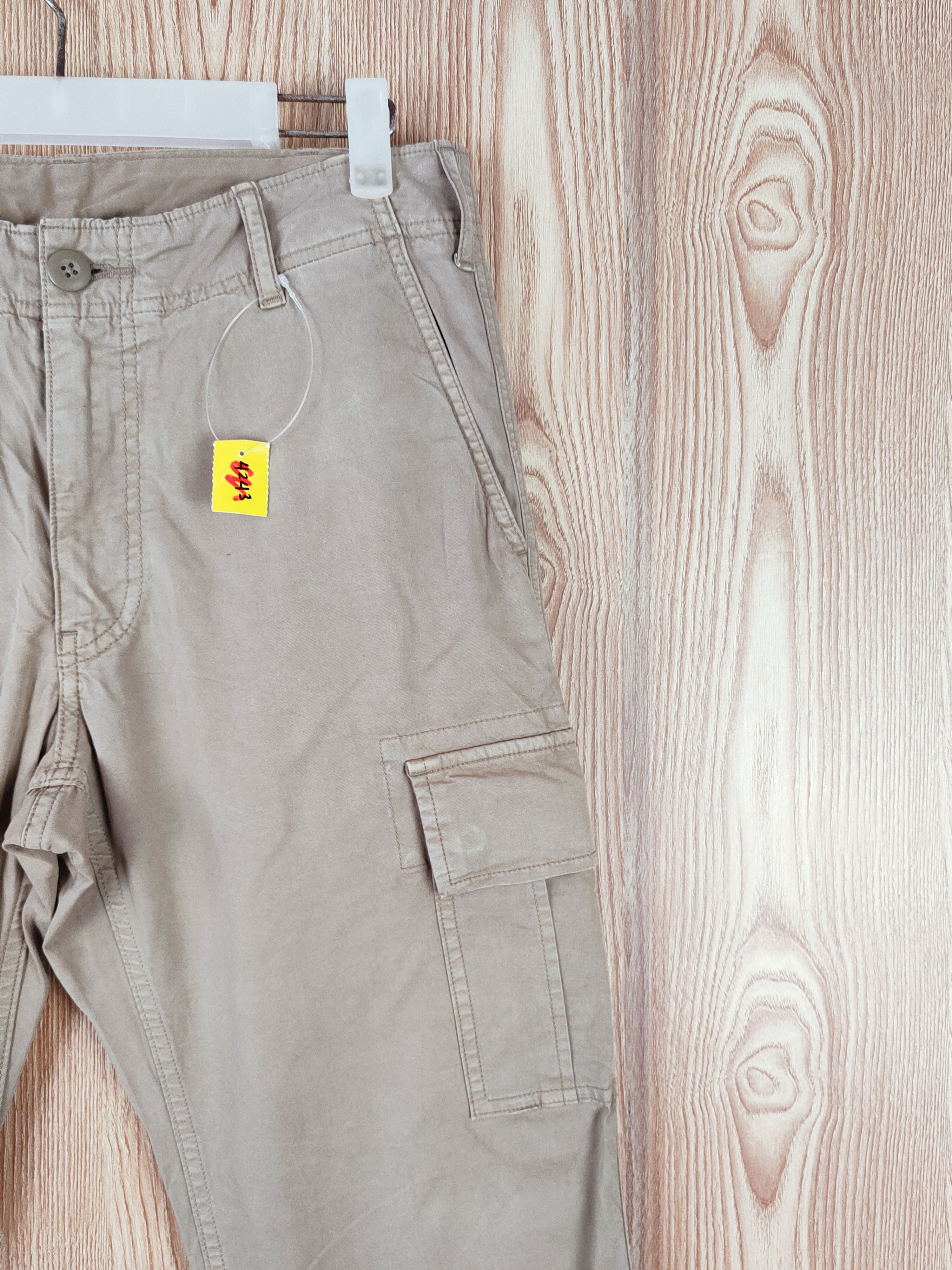 Japanese Brand Uniqlo Beige Multipocket Tactical Cargo Pants #W278 Size US 30 / EU 46 - 5 Thumbnail