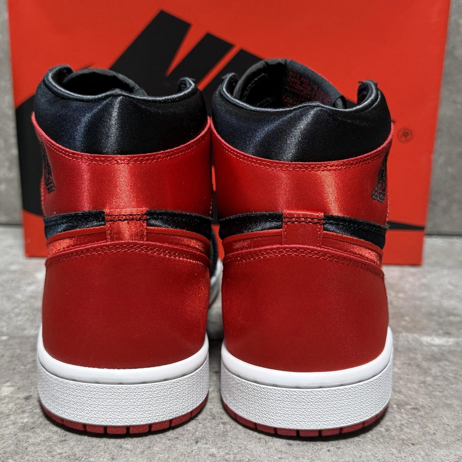 Nike Nike Air Jordan 1 High Satin Bred 11.5W New with Box Size US 11.5 / IT 41.5 - 4 Thumbnail