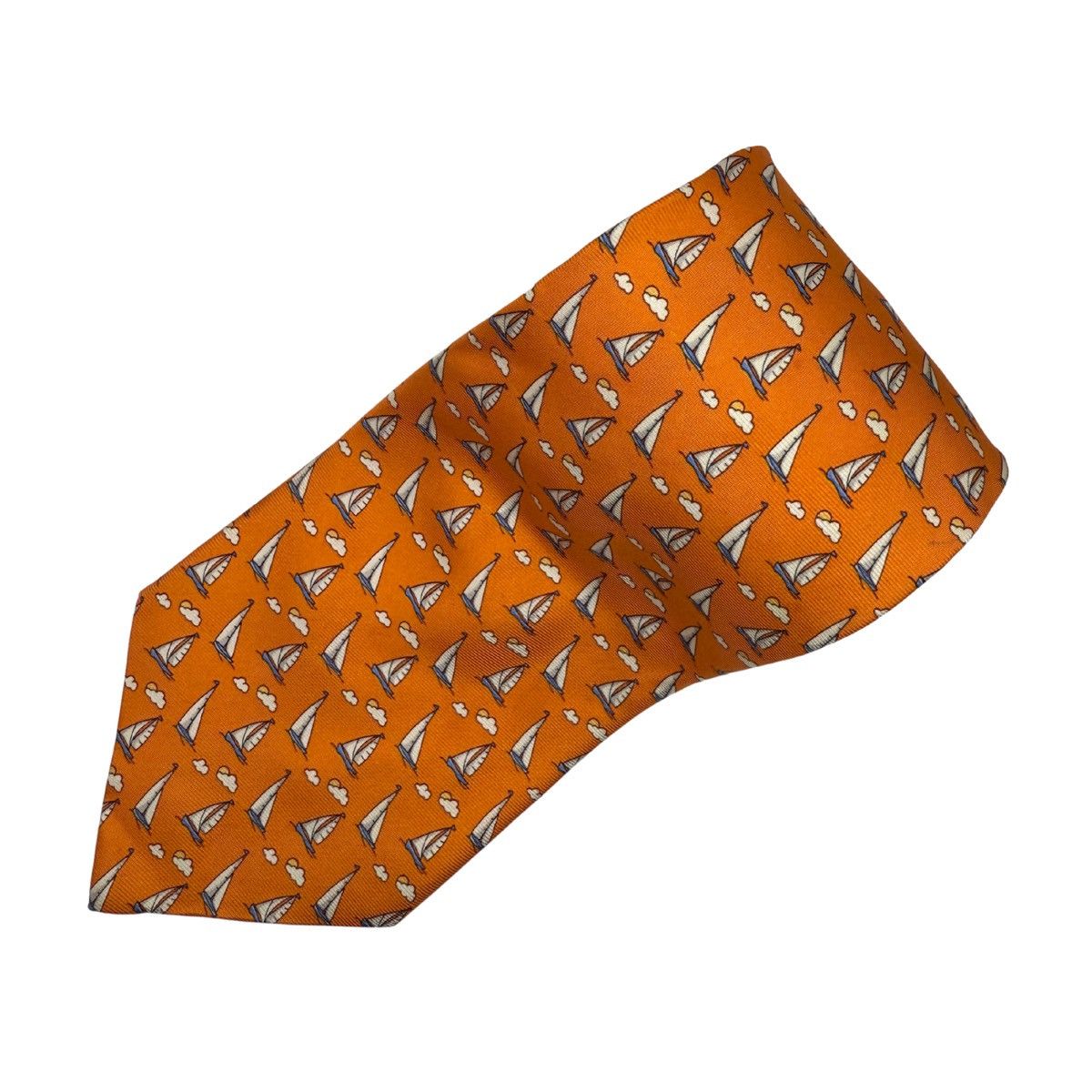 Brooks Brothers Brooks Brothers Silk Tie, Orange, Made in USA Size ONE SIZE - 2 Thumbnail