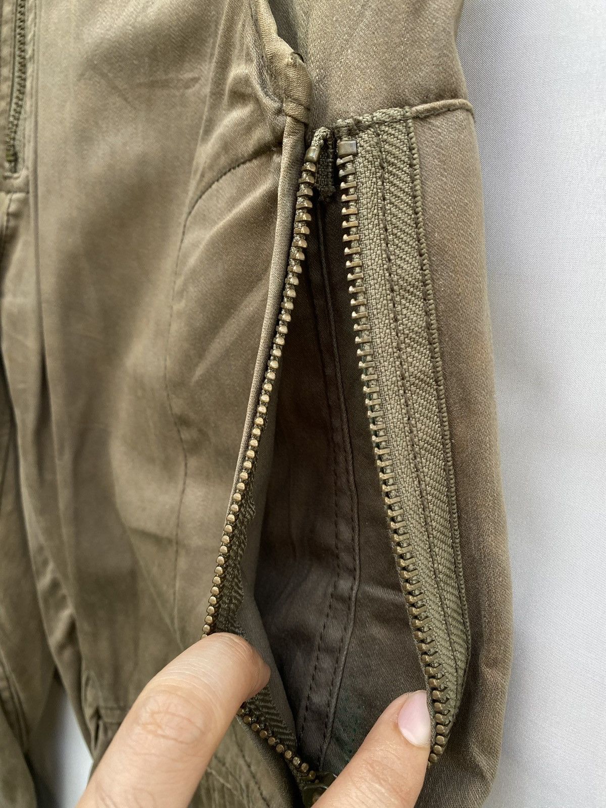 291295=Homme Vintage 291295=Homme Utility Double Knee Multi-zipper Pants Size US 31 - 7 Thumbnail