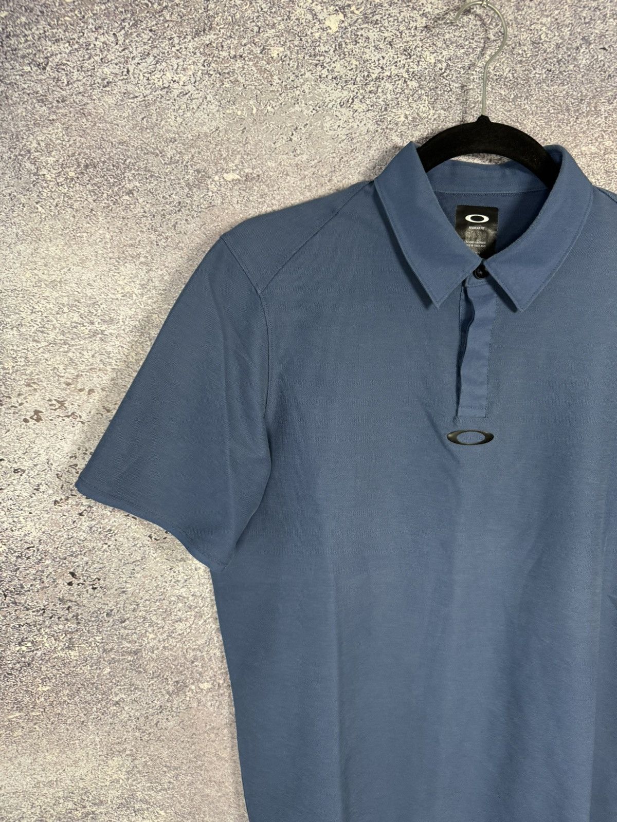 Oakley × Vintage Vintage Oakley Blue Center Logo Polis Streetwear S size Size US S / EU 44-46 / 1 - 2 Thumbnail