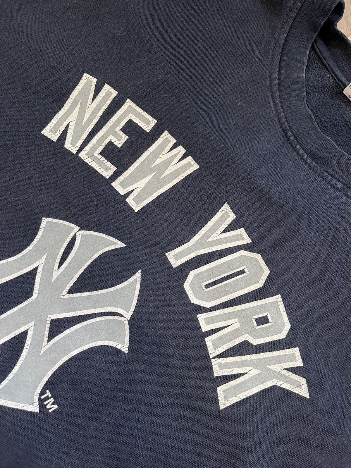 Vintage Vintage New York sweatshirt Major League Baseball imanro Size US XXL / EU 58 / 5 - 7 Thumbnail