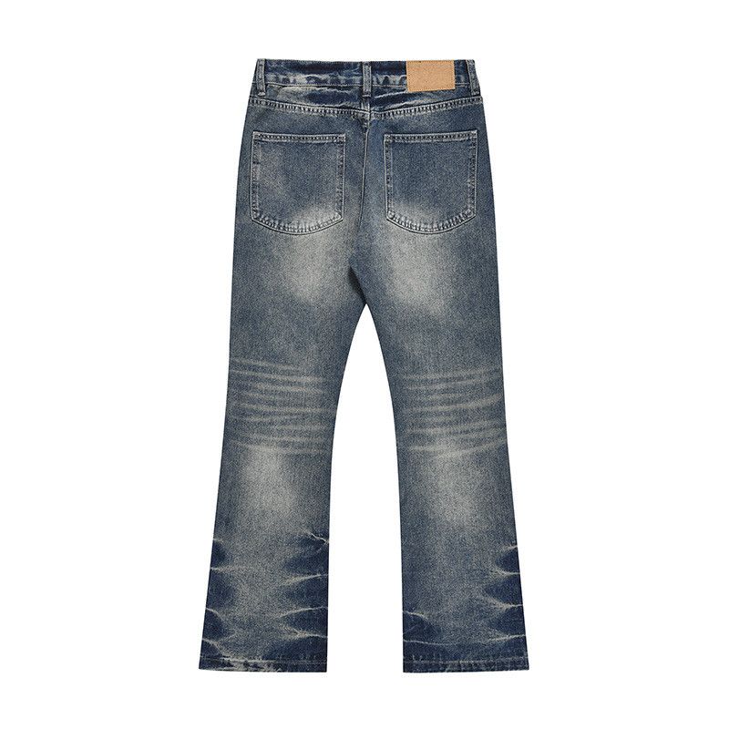 Jean American retro washed distressed cleanfit jeans for men Size US 32 / EU 48 - 2 Thumbnail