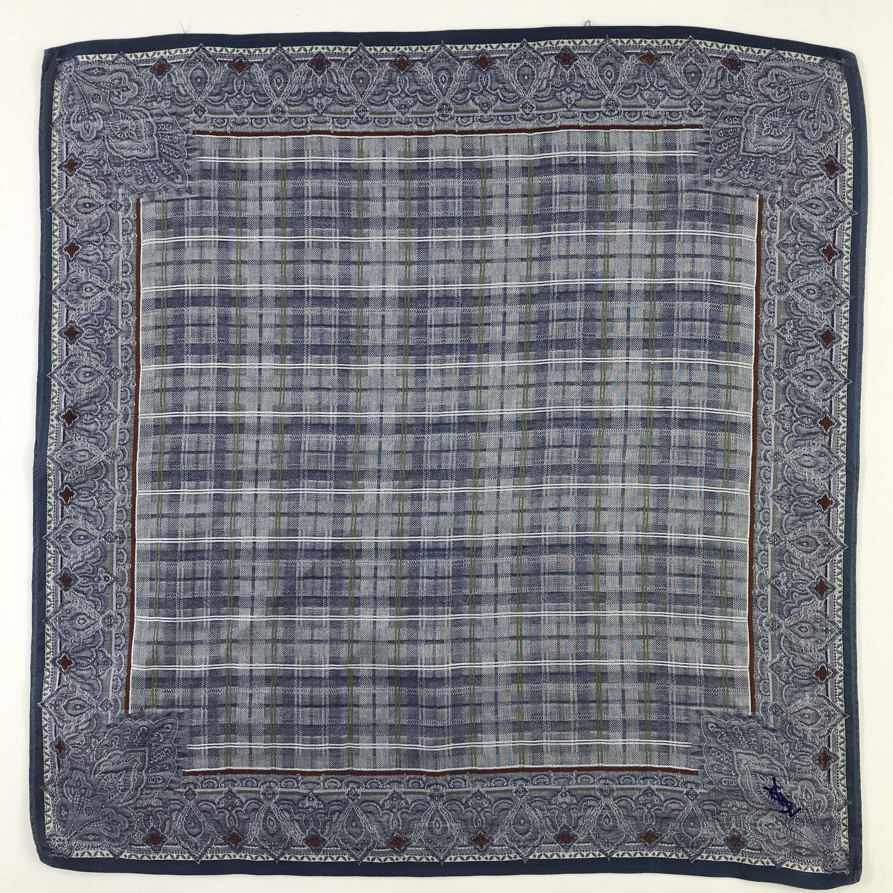 Vintage × Yves Saint Laurent Yves Saint Laurent Bandana / Handkerchief /Neckerchief -S550 Size ONE SIZE - 1 Thumbnail