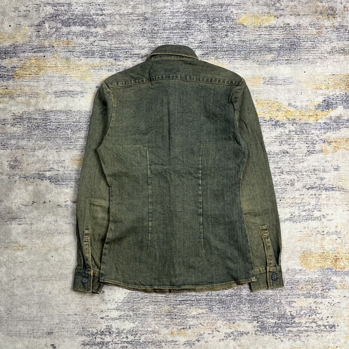 Tornado Mart Tornado Mart panelled mudwash denim jacket lgb vkei style Size US M / EU 48-50 / 2 - 2 Thumbnail