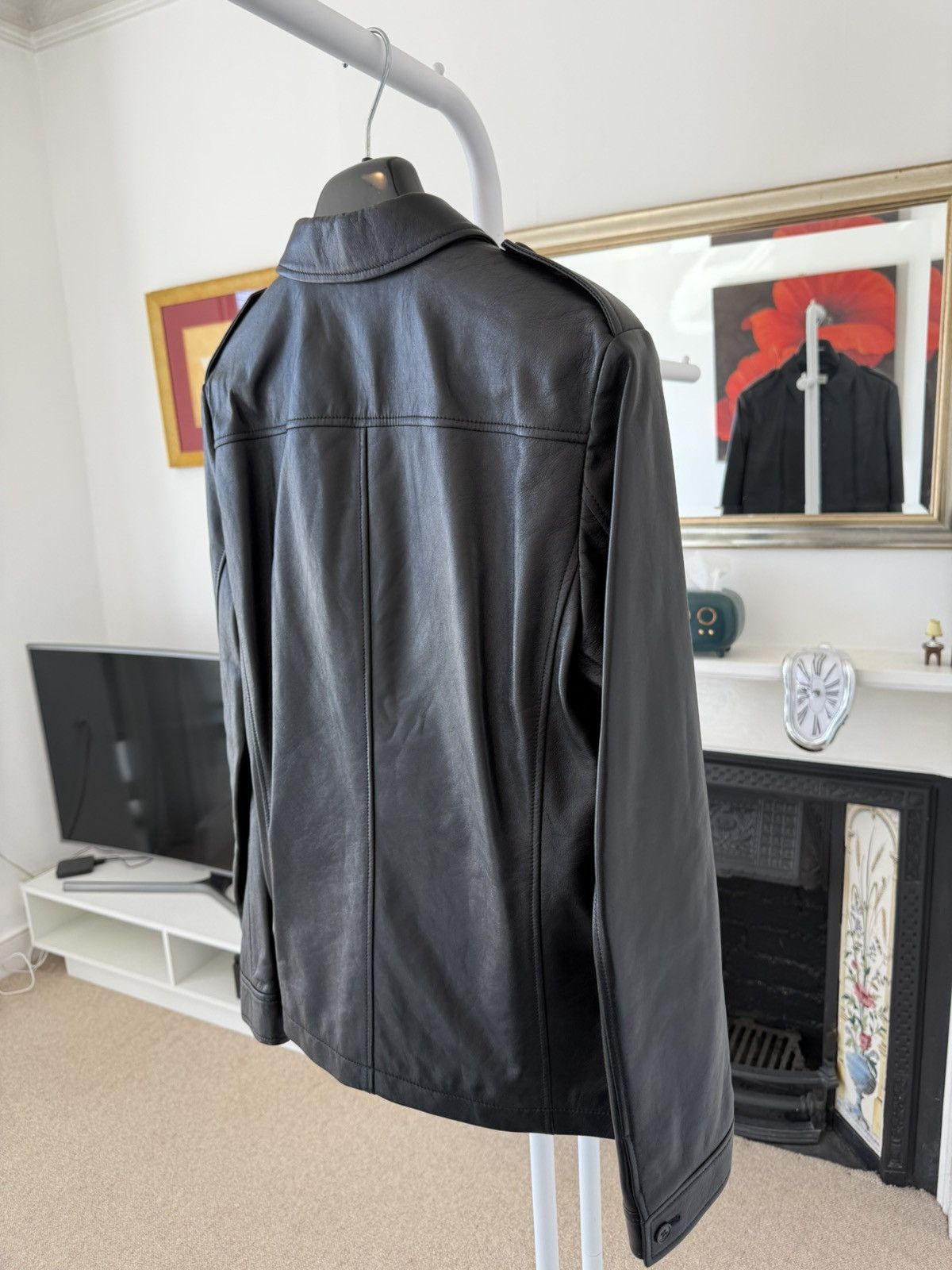 Saint Laurent Paris SS19 Saint Laurent Runway Lamb Leather Jacket Size US M / EU 48-50 / 2 - 7 Thumbnail