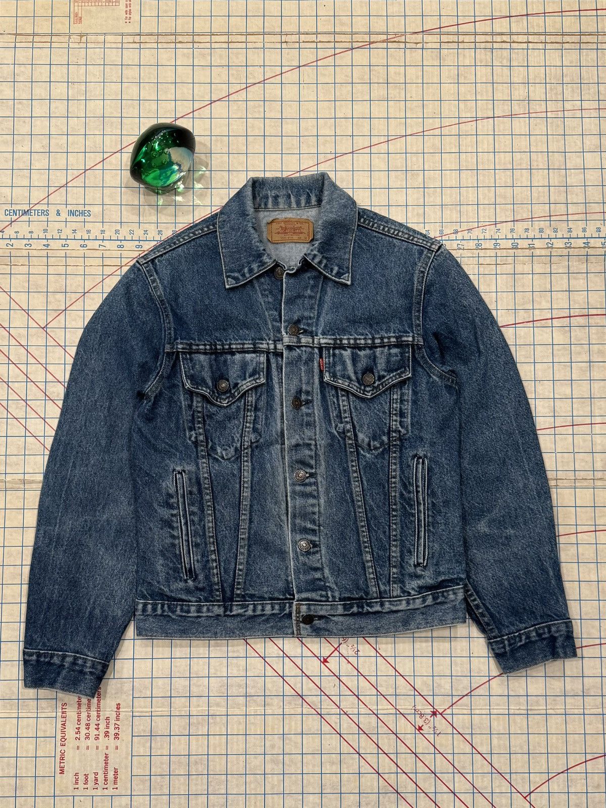 Levi's Vintage 80’s Levi’s Denim Trucker Jacket 70506 0216 Size 38 Size US S / EU 44-46 / 1 - 1 Thumbnail