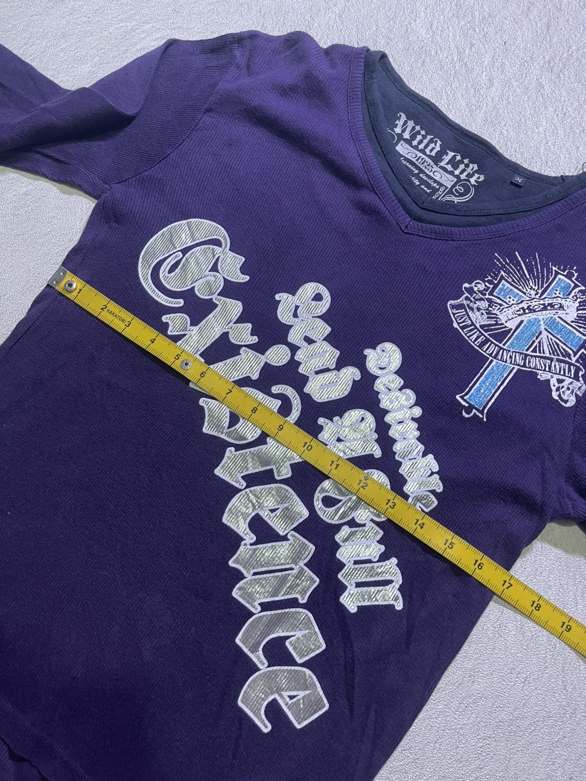Japanese Brand Y2K WILD LIFE long sleeve tshirt Size US M / EU 48-50 / 2 - 7 Thumbnail