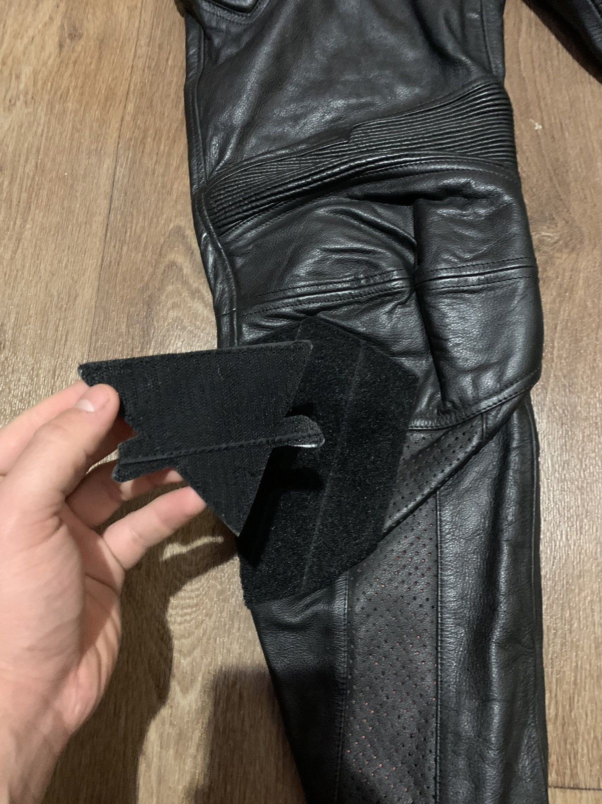Leather Polo FLM Racing Moto Leather Pants Vintage Size US 32 / EU 48 - 10 Thumbnail