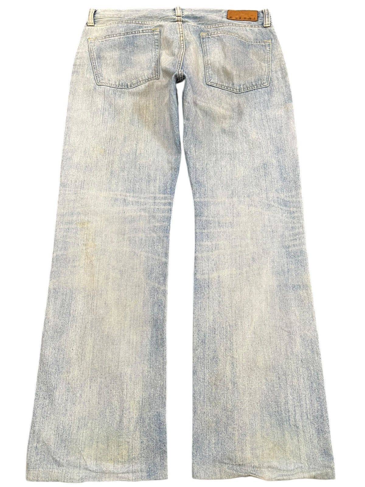 Jun Takahashi × Uniqlo Vintage Uniqlo S002 Baggy Faded Distressed Denim Size US 36 / EU 52 - 5 Thumbnail