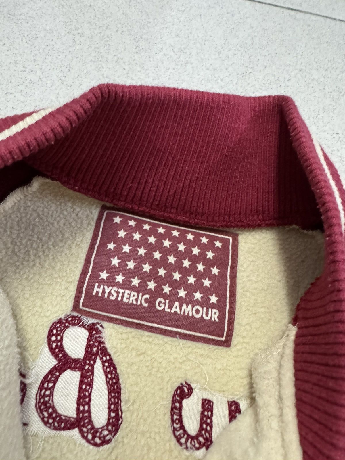Hysteric Glamour HYSTERIC GLAMOUR VARSITY JACKET Size US S / EU 44-46 / 1 - 4 Thumbnail