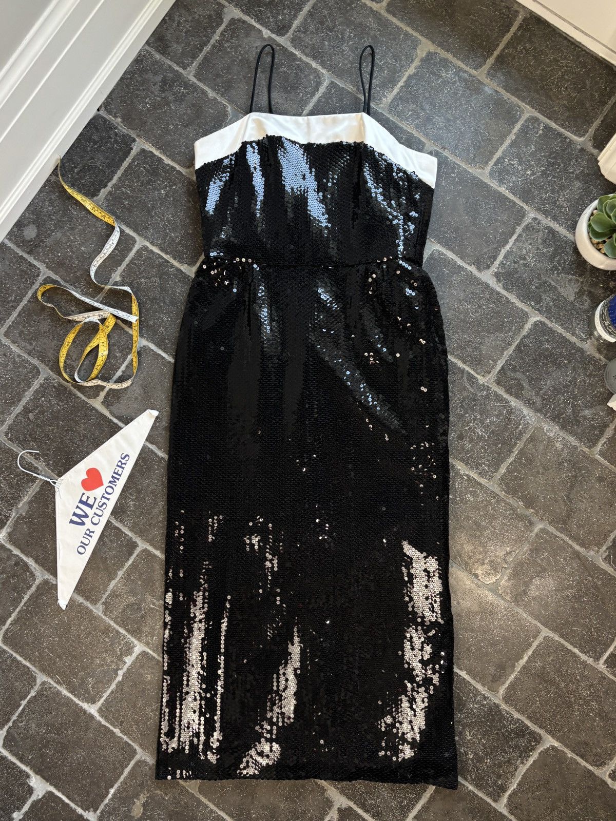 Vintage Vintage Sequin Dress & Jacket Two Piece Set Custom Cocktail Size XS / US 0-2 / IT 36-38 - 5 Thumbnail