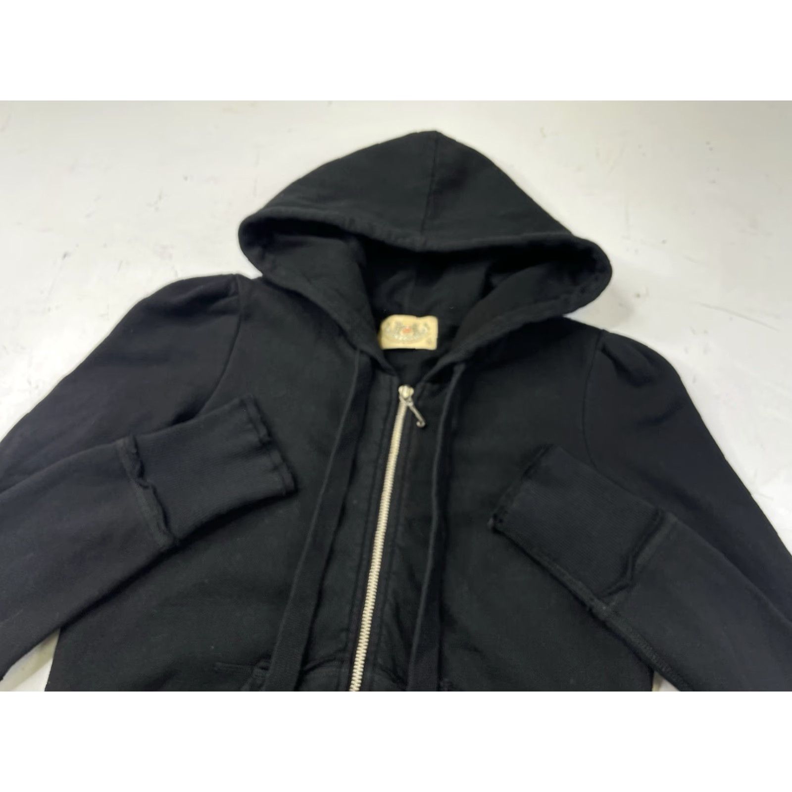 Juicy Couture VINTAGE Juicy Couture Y2K Black Track Suit Hoodie Sweatshirt Womens M Size M / US 6-8 / IT 42-44 - 5 Thumbnail